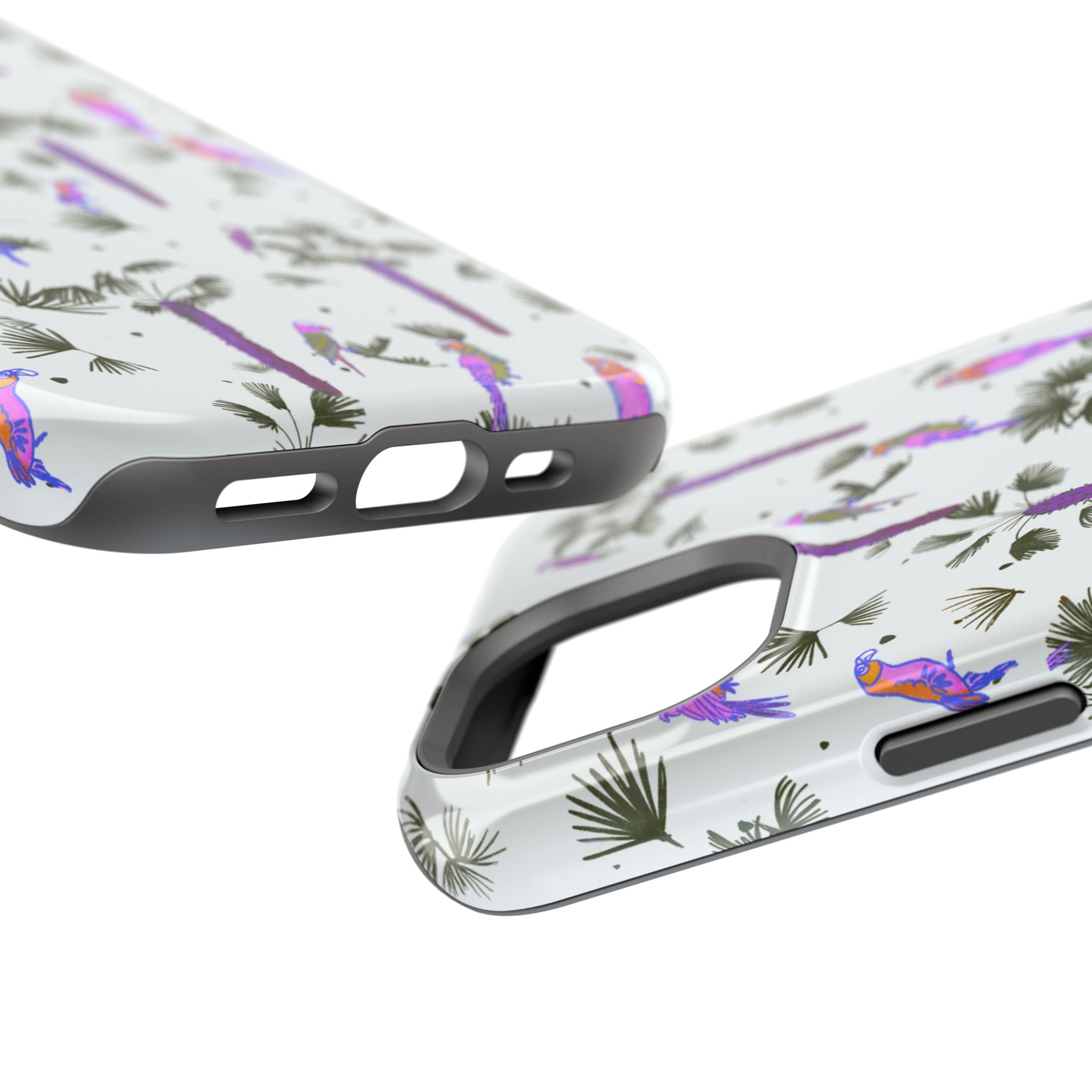 Tropical Paradise iPhone Case White