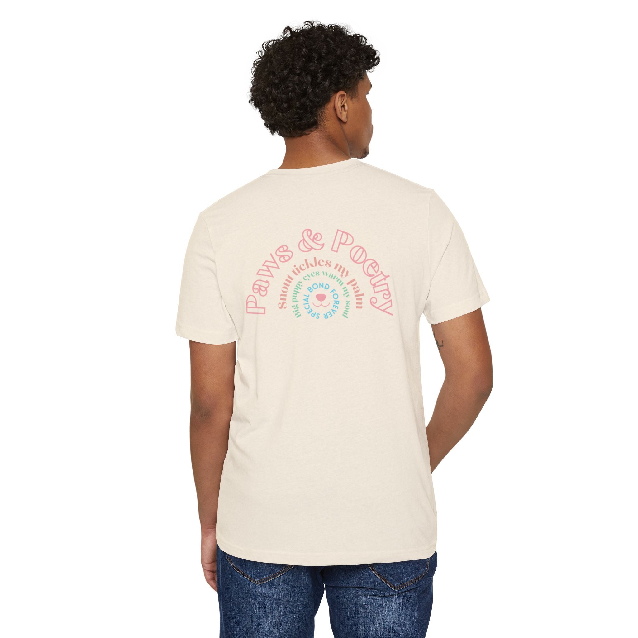 Paws & Poetry – Eco Unisex T-Shirt