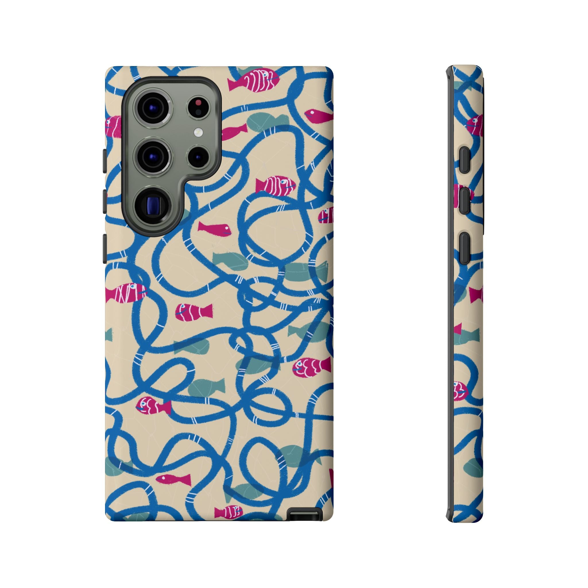 Good Catch – Coral Dance Tough Phone Case