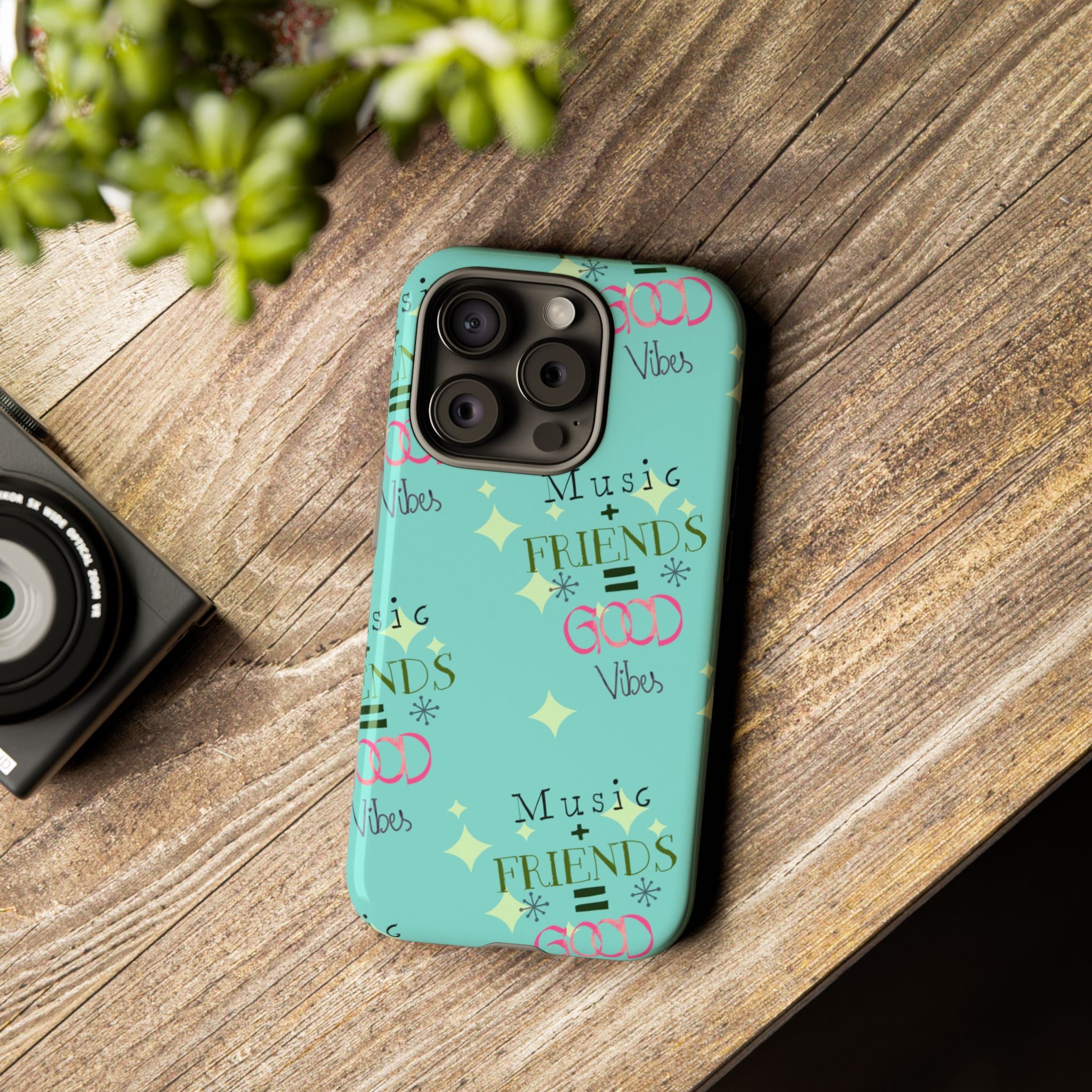Good Vibes Case Mint Party