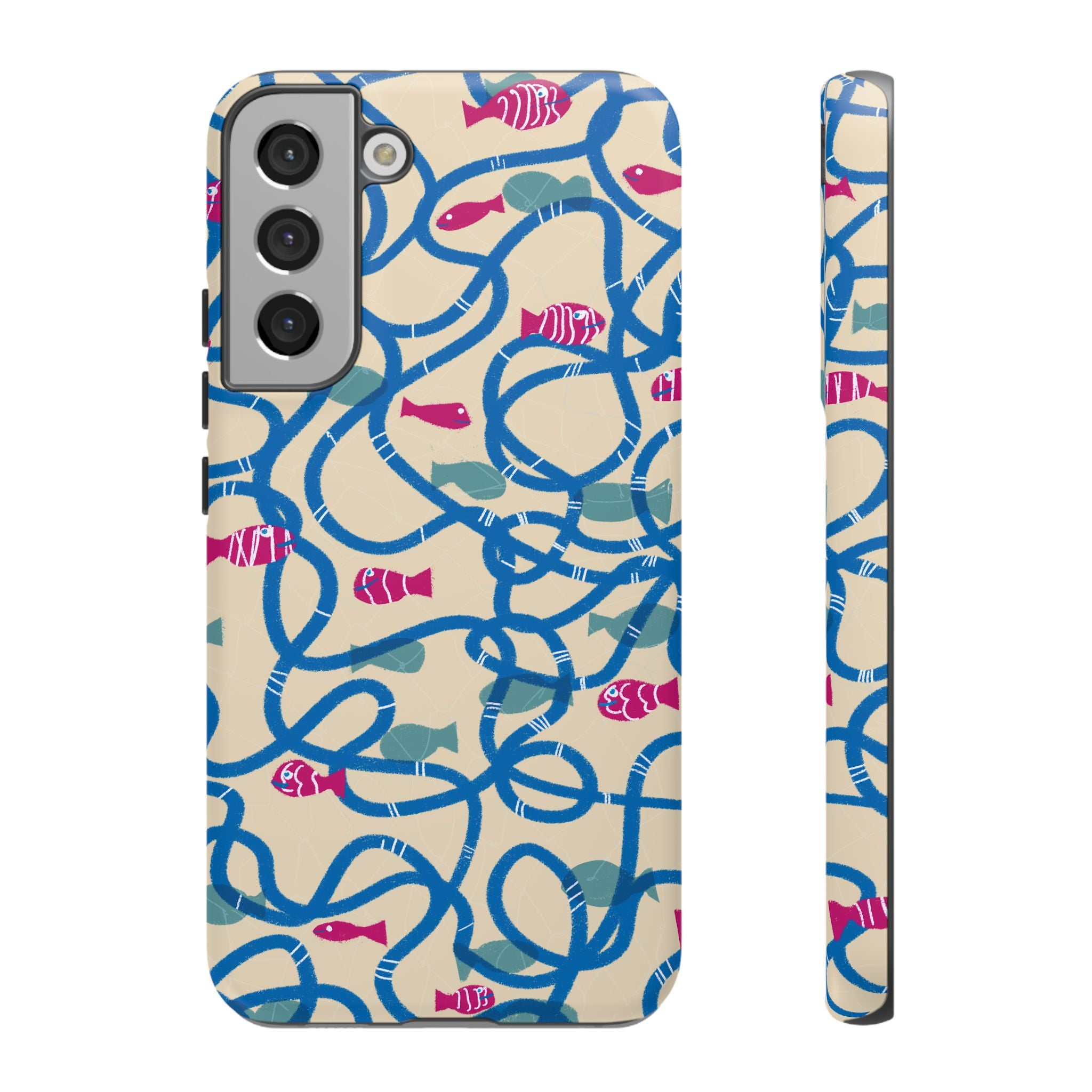 Good Catch – Coral Dance Tough Phone Case