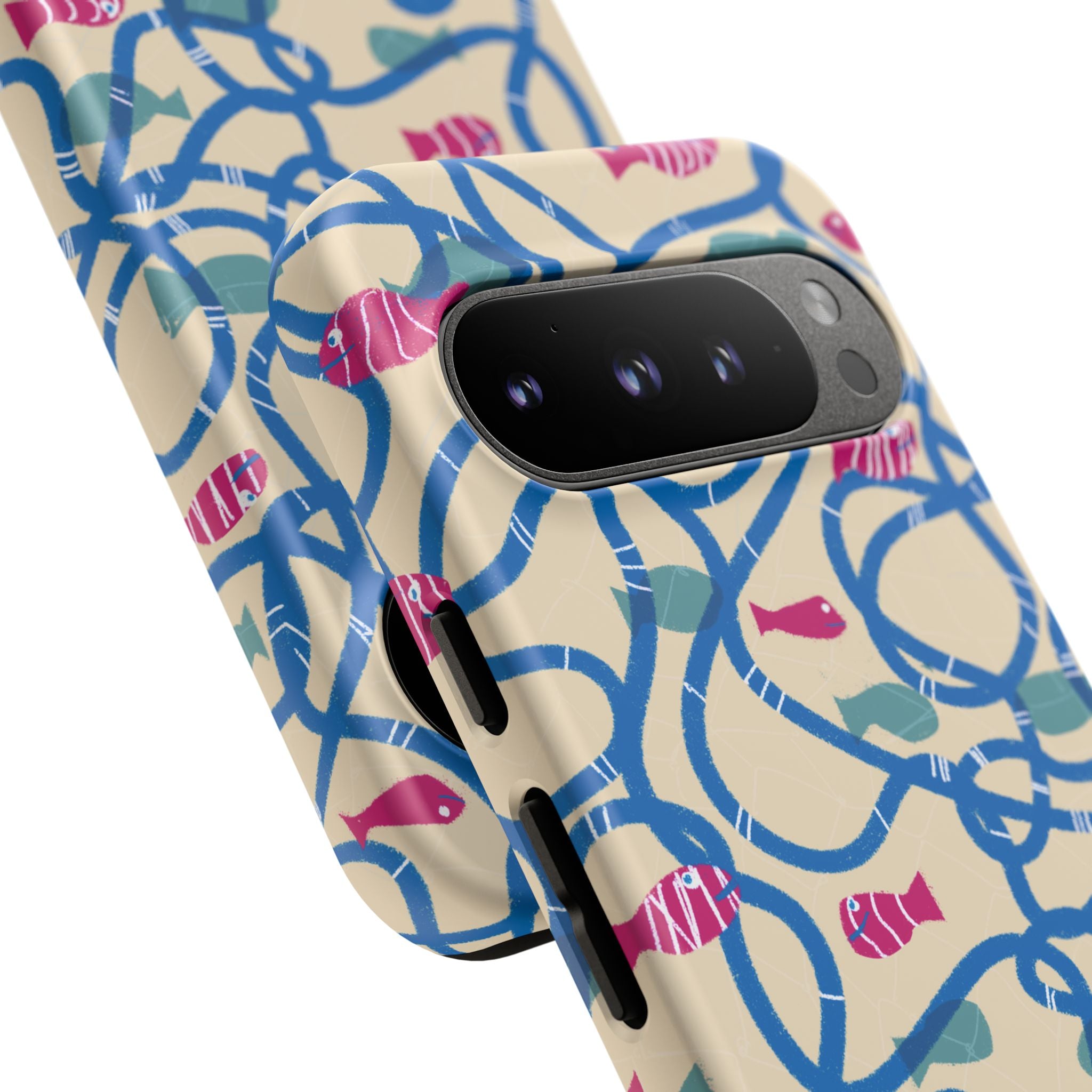 Good Catch – Coral Dance Tough Phone Case