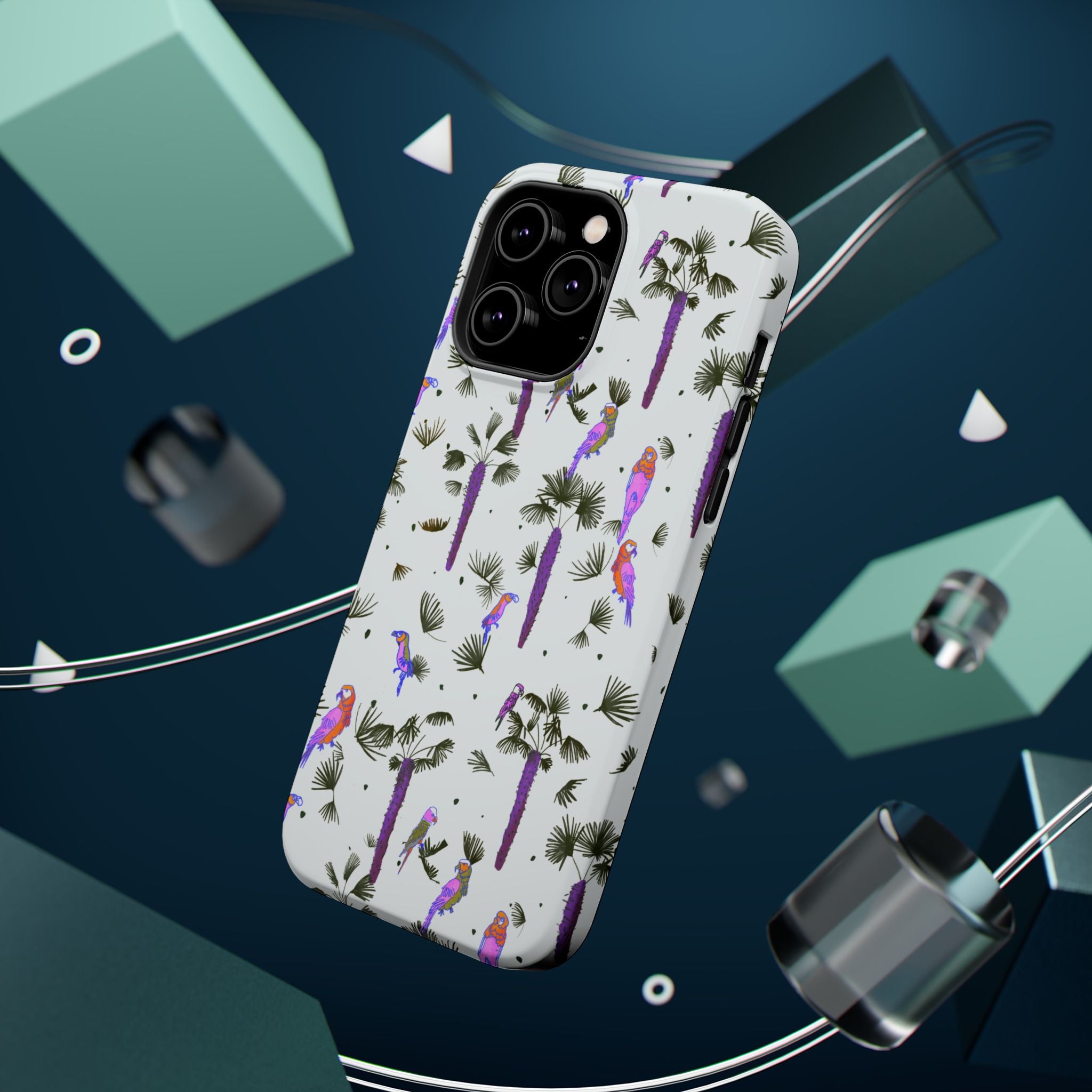 Tropical Paradise iPhone Case White