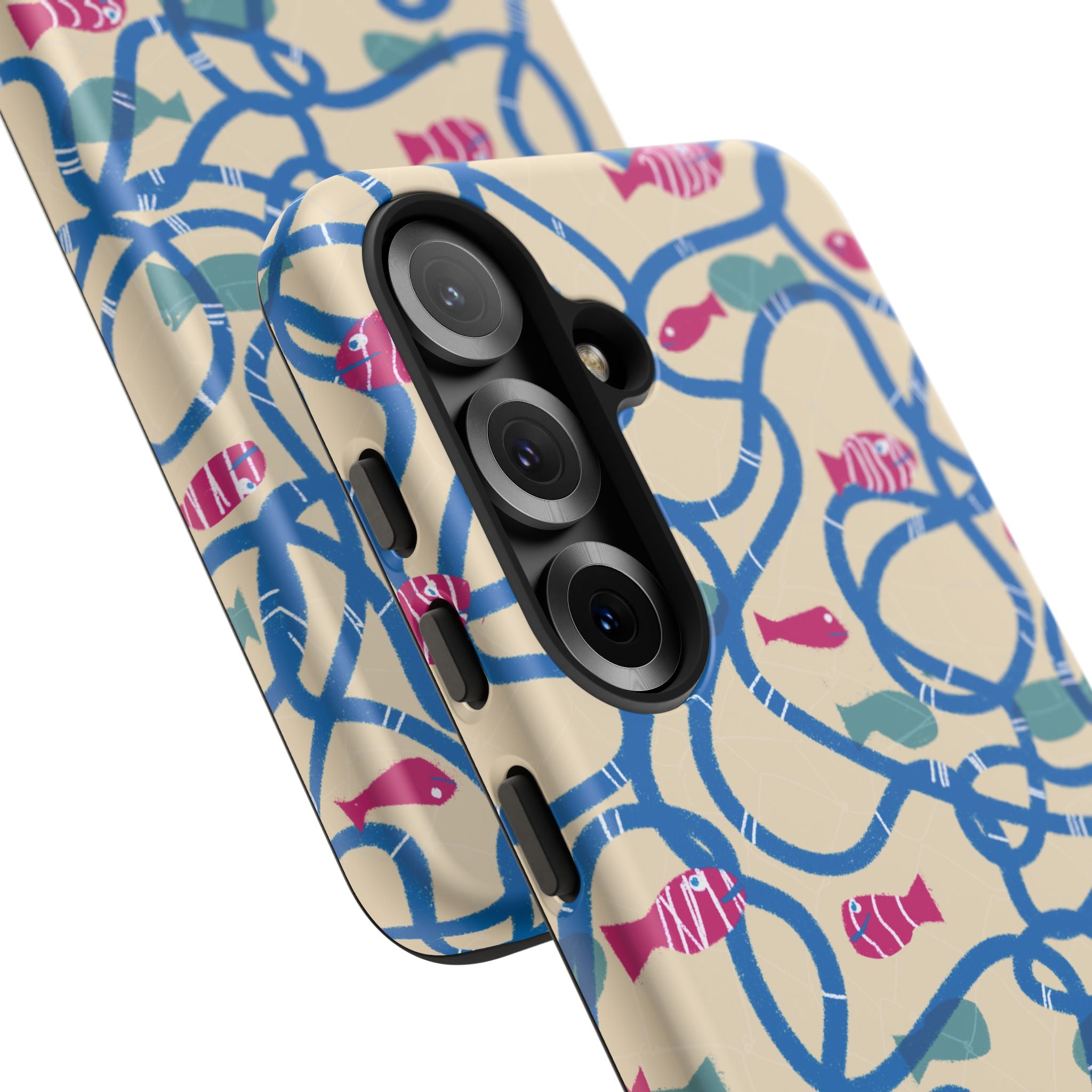 Good Catch – Coral Dance Tough Phone Case