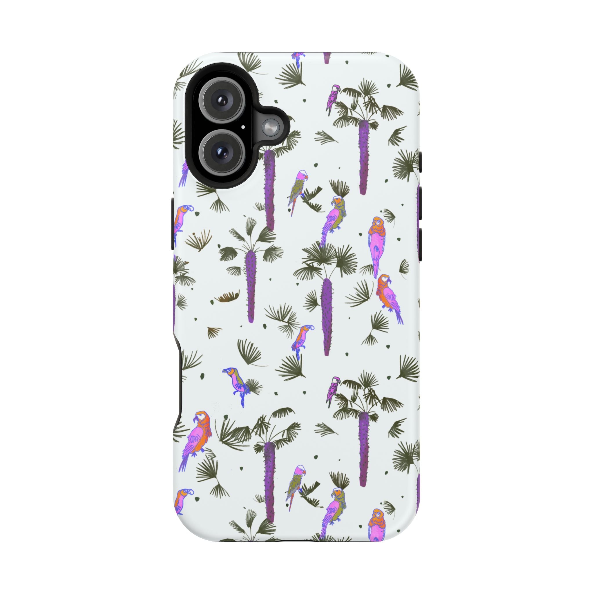Tropical Paradise iPhone Case White