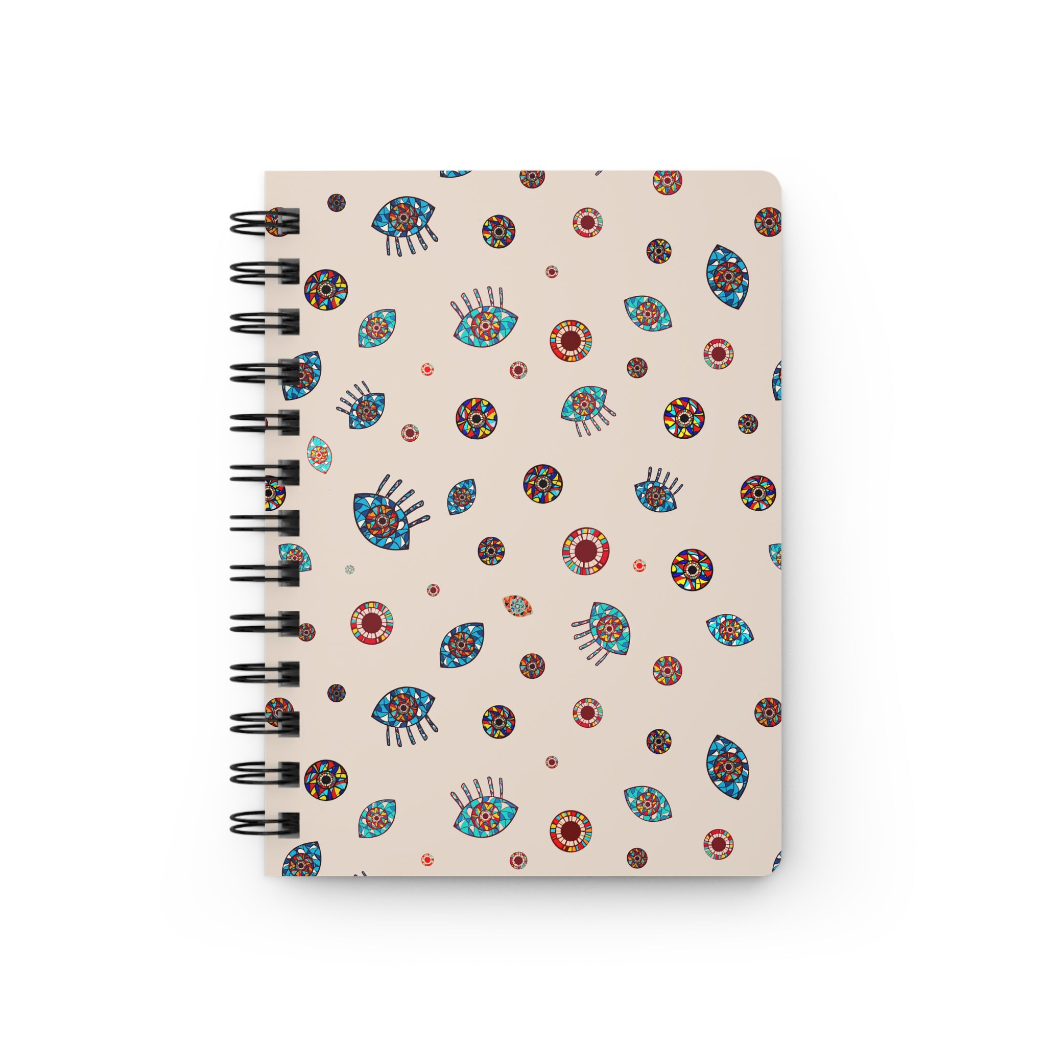 Evil Eye Spiral Bound Journal 5"x7"