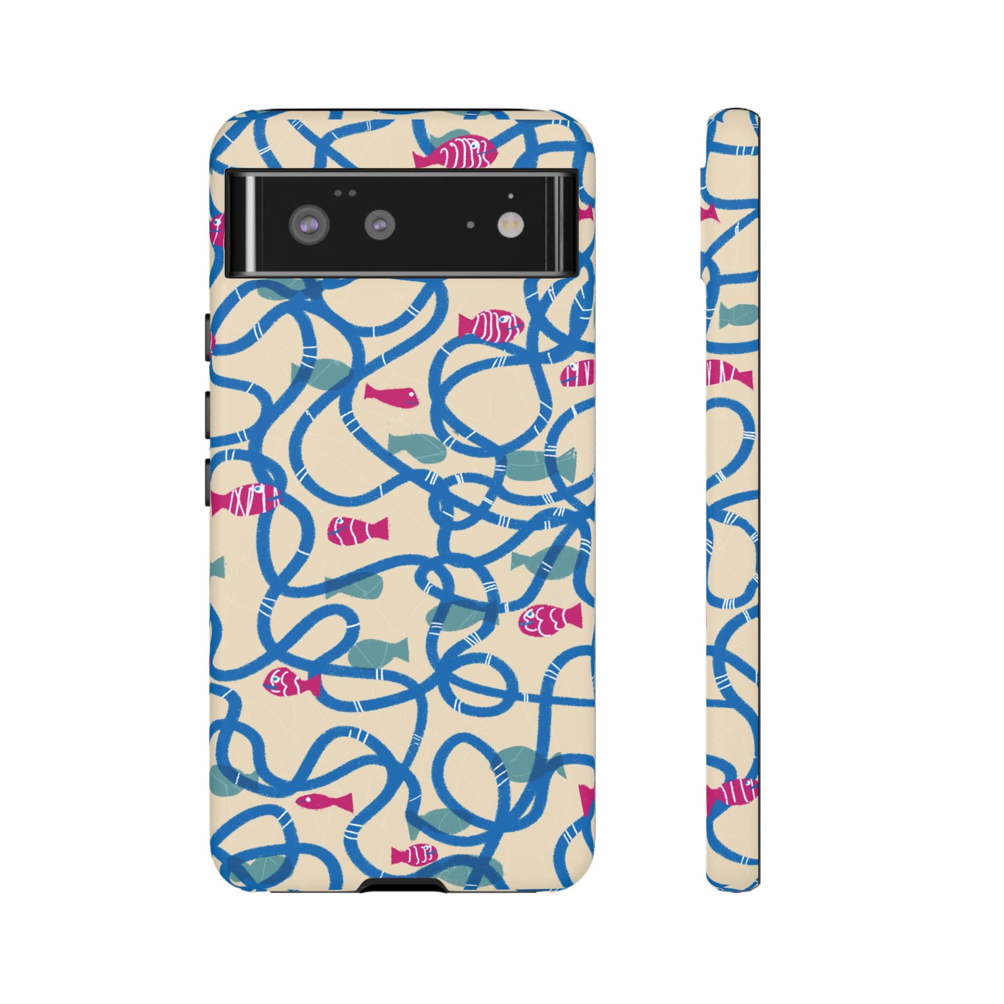 Good Catch – Coral Dance Tough Phone Case