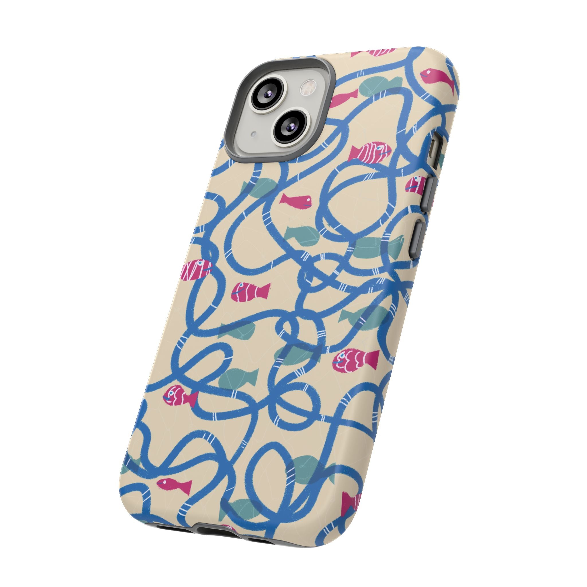 Good Catch – Coral Dance Tough Phone Case
