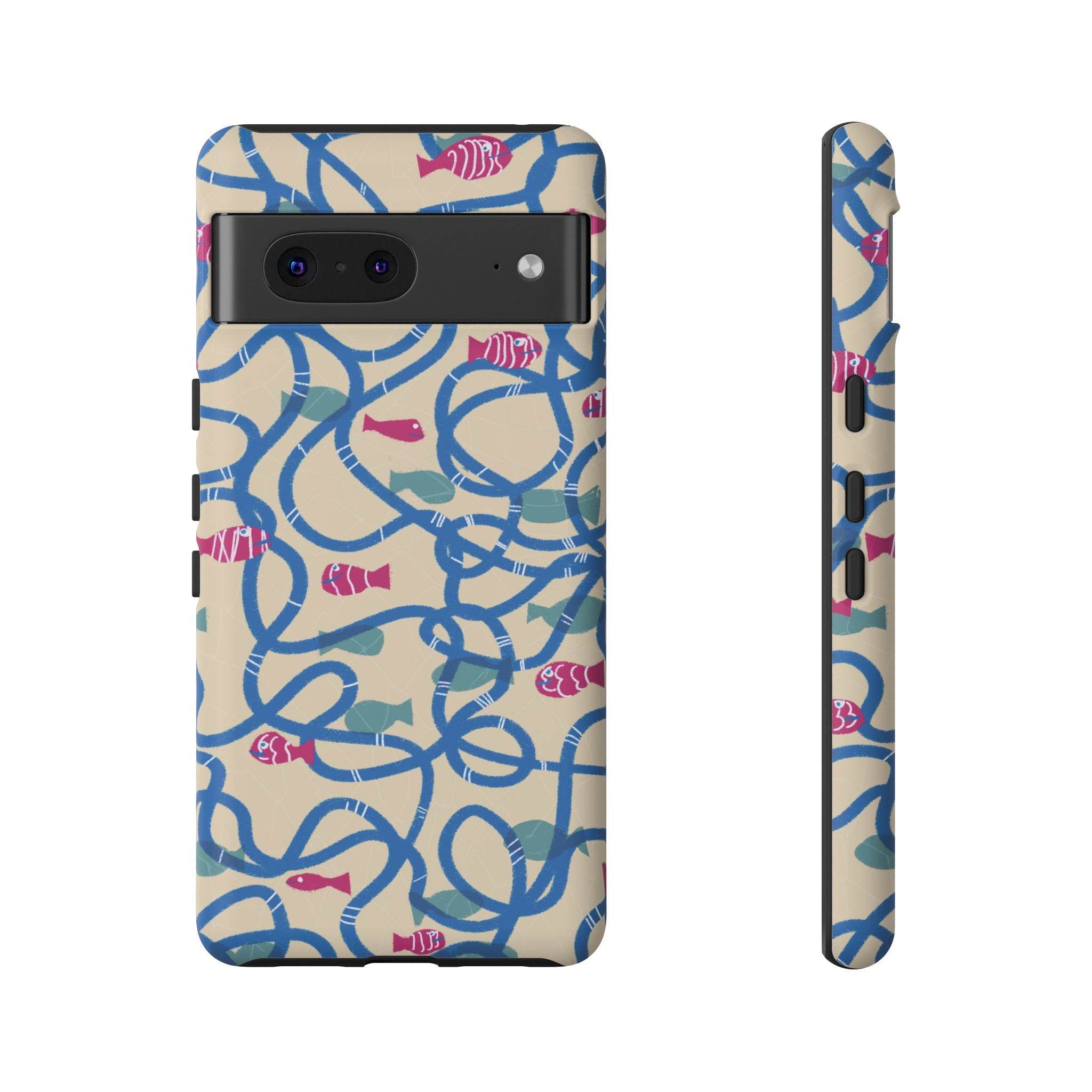 Good Catch – Coral Dance Tough Phone Case