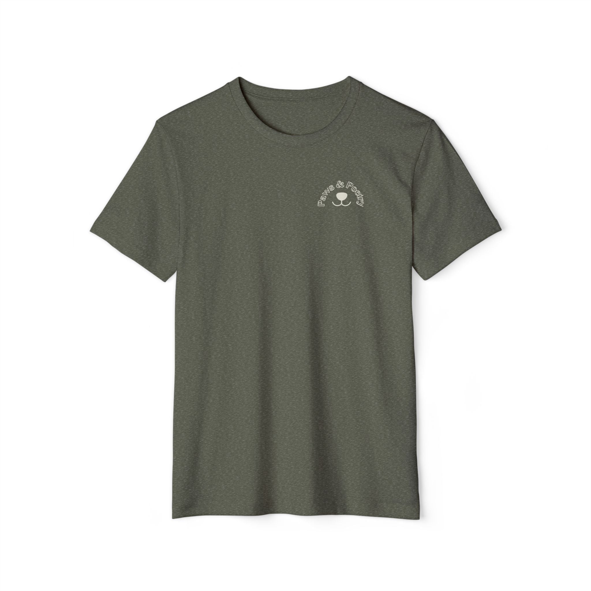 Paws & Poetry – Eco Unisex T-Shirt