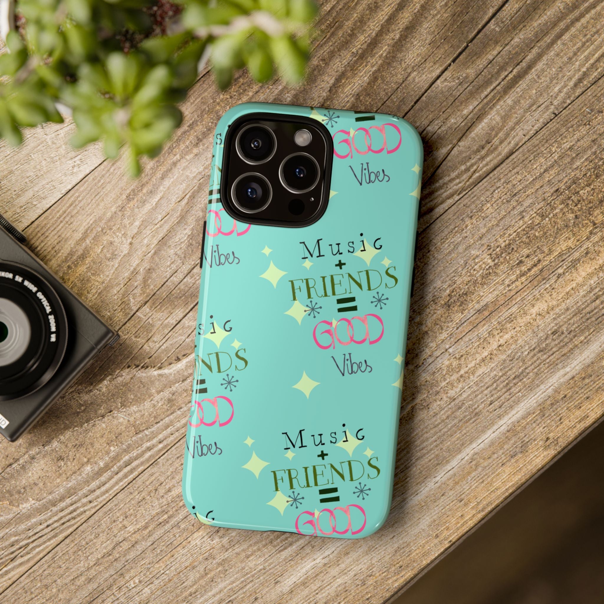 Good Vibes Case Mint Party