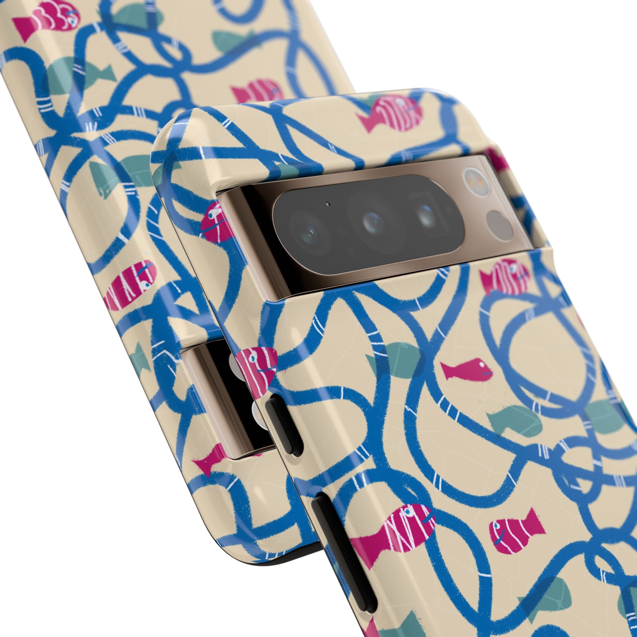 Good Catch – Coral Dance Tough Phone Case