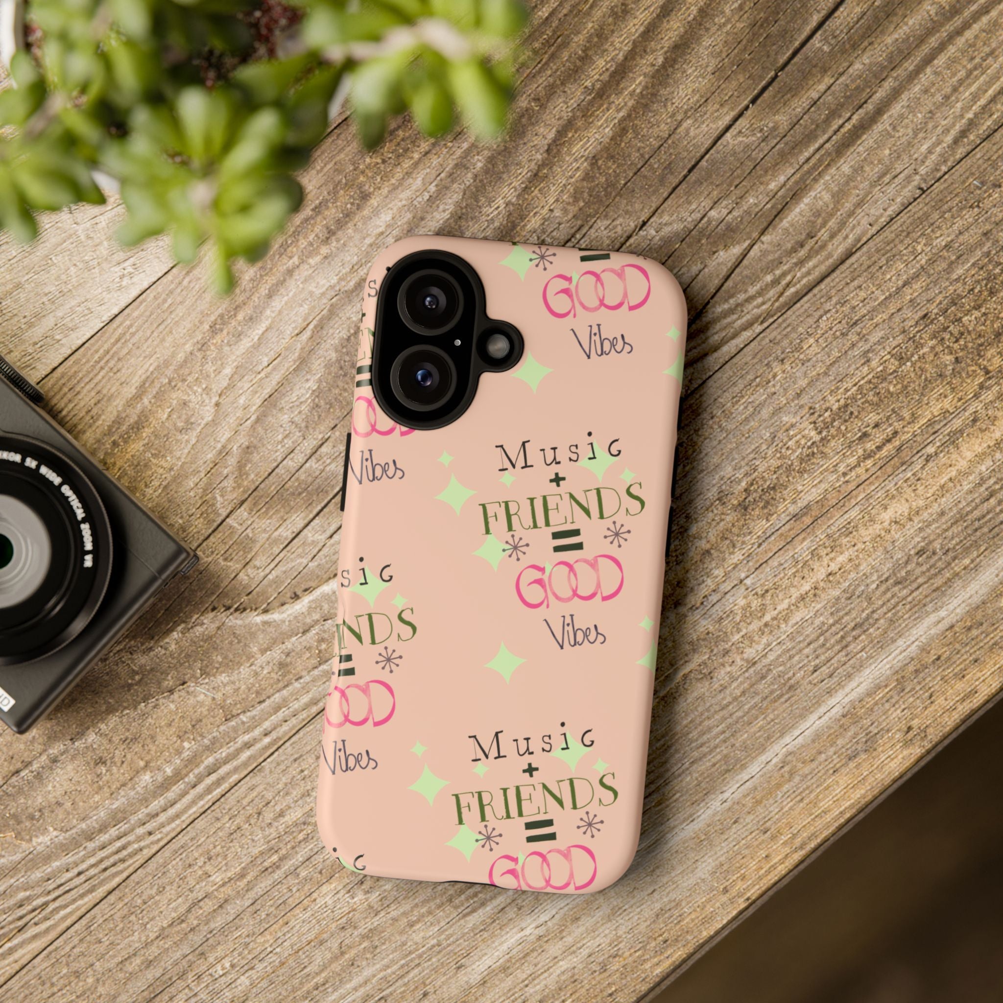Good Vibes Case Peachy Bloom
