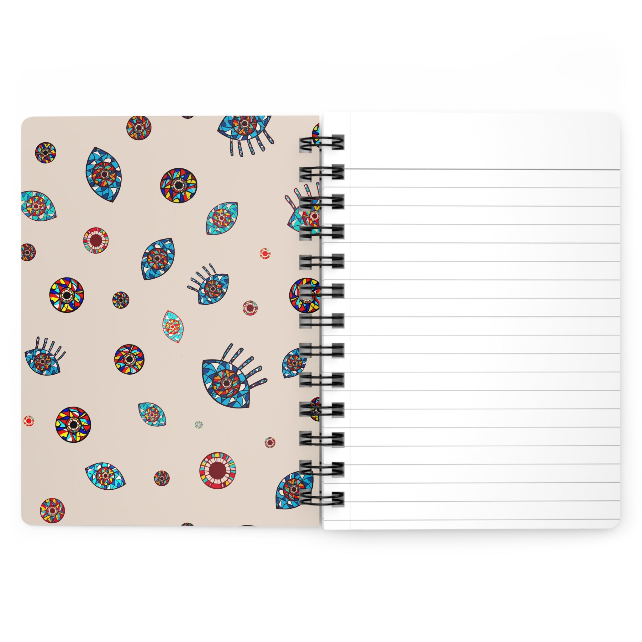 Evil Eye Spiral Bound Journal 5"x7"