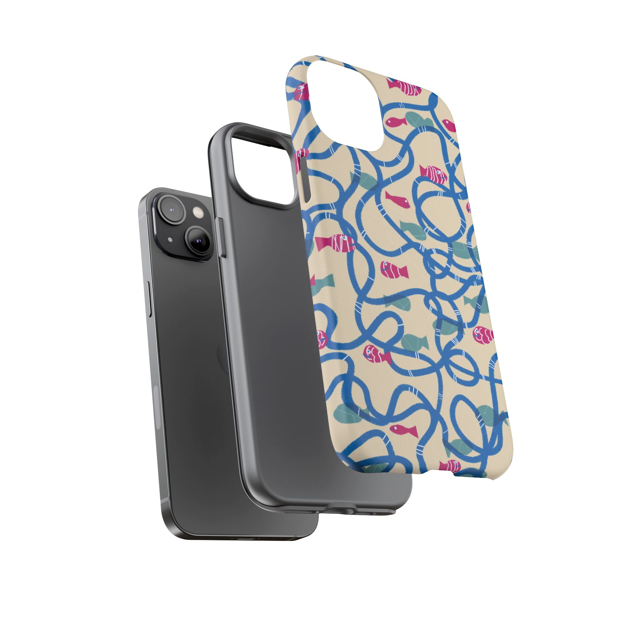 Good Catch – Coral Dance Tough Phone Case