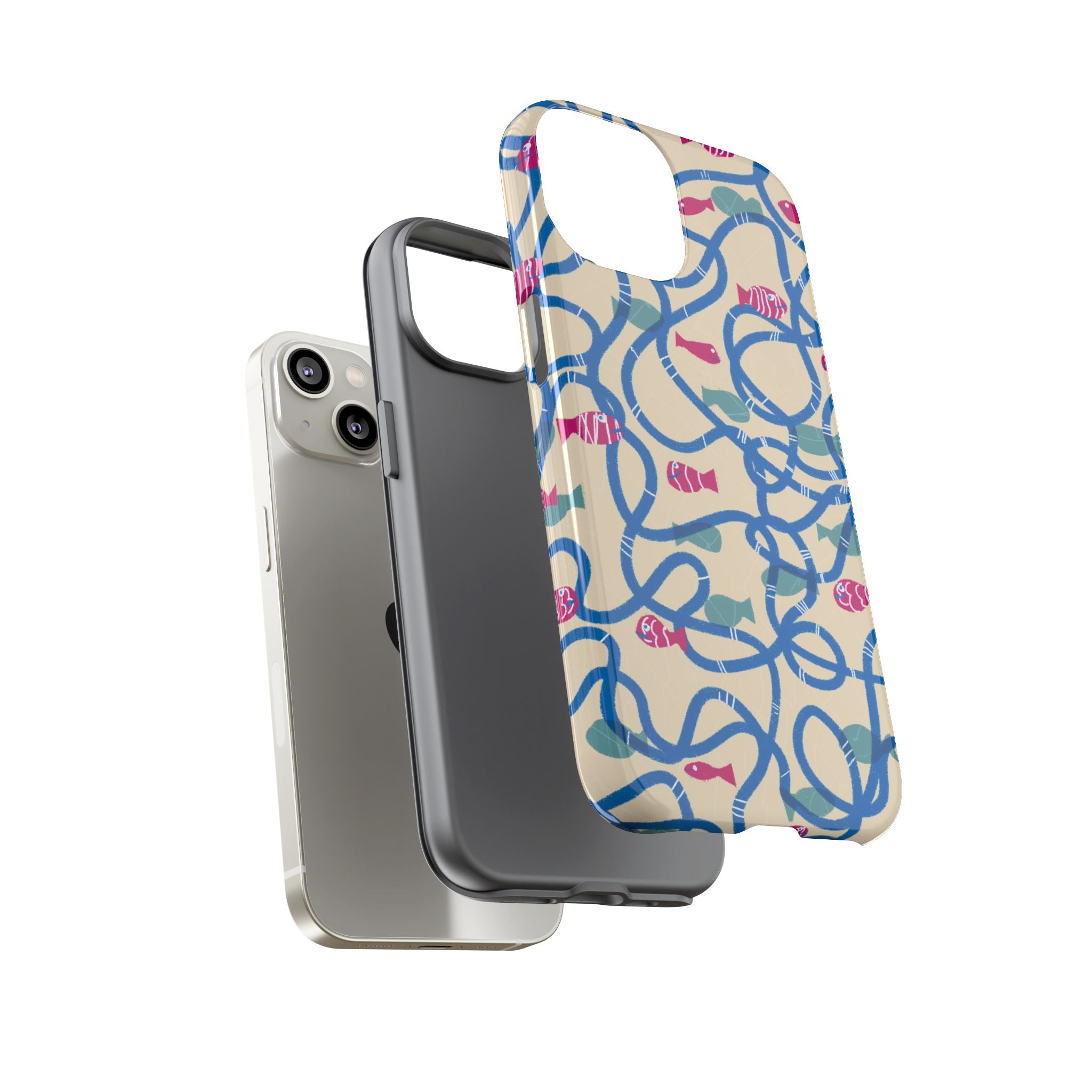 Good Catch – Coral Dance Tough Phone Case