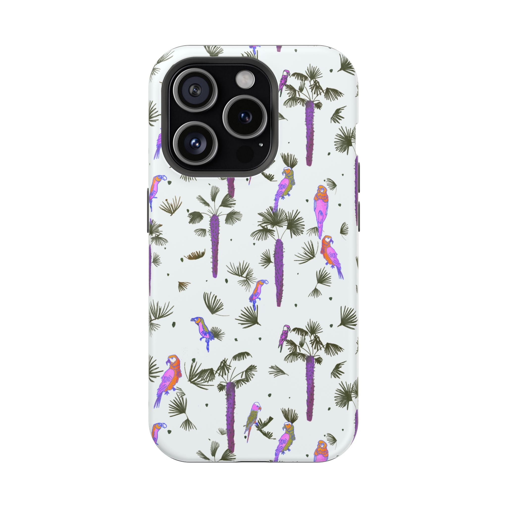 Tropical Paradise iPhone Case White