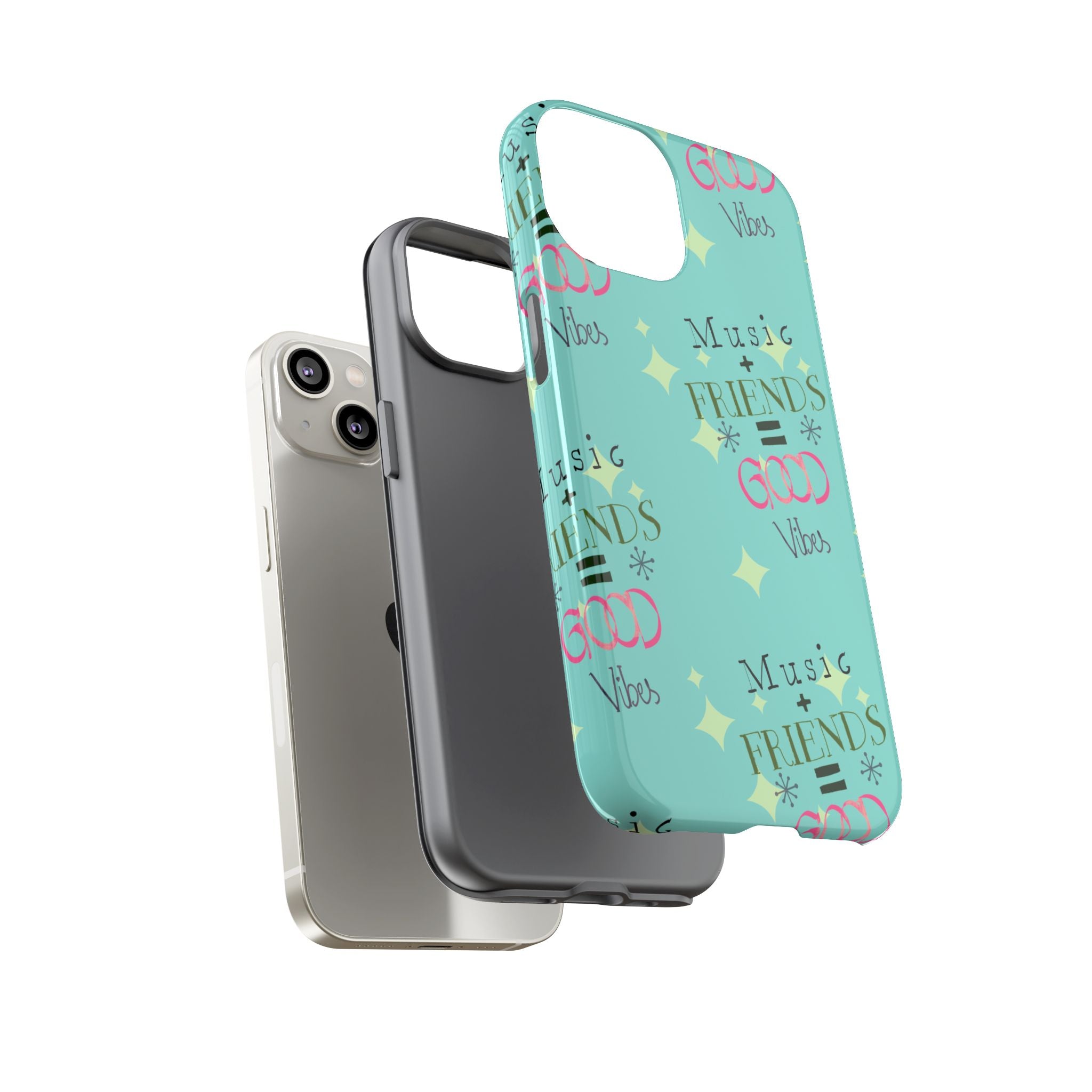 Good Vibes Case Mint Party