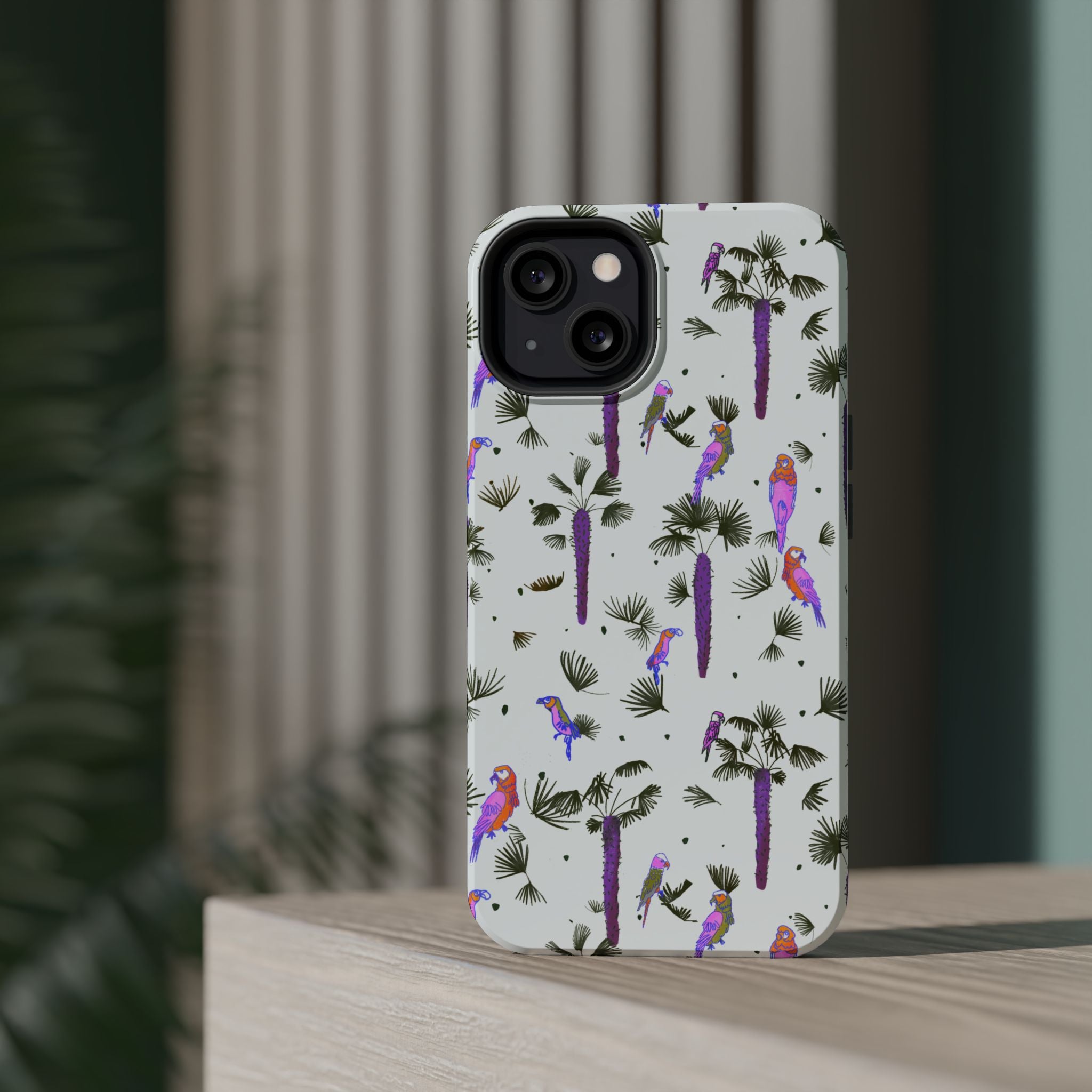 Tropical Paradise iPhone Case White