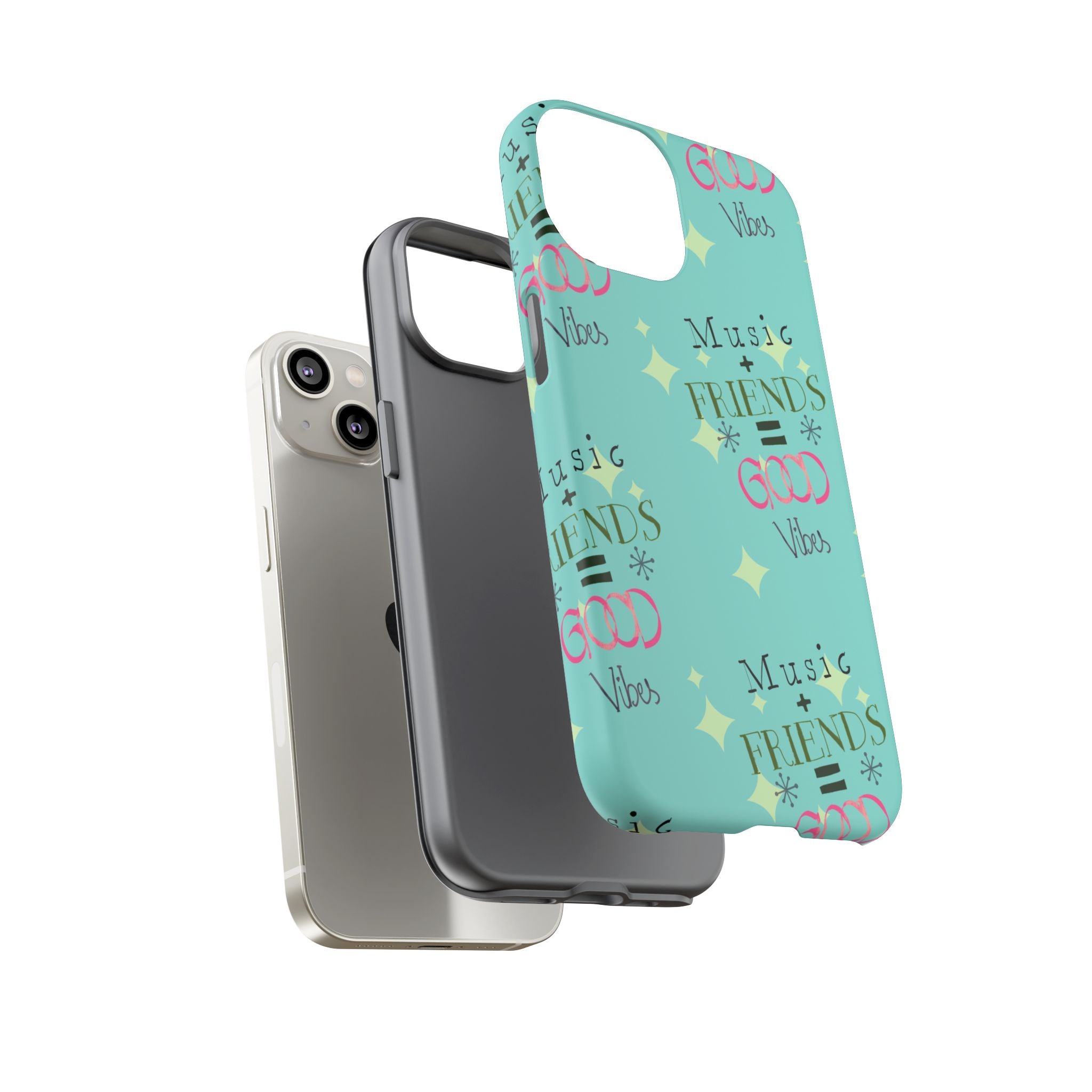 Good Vibes Case Mint Party