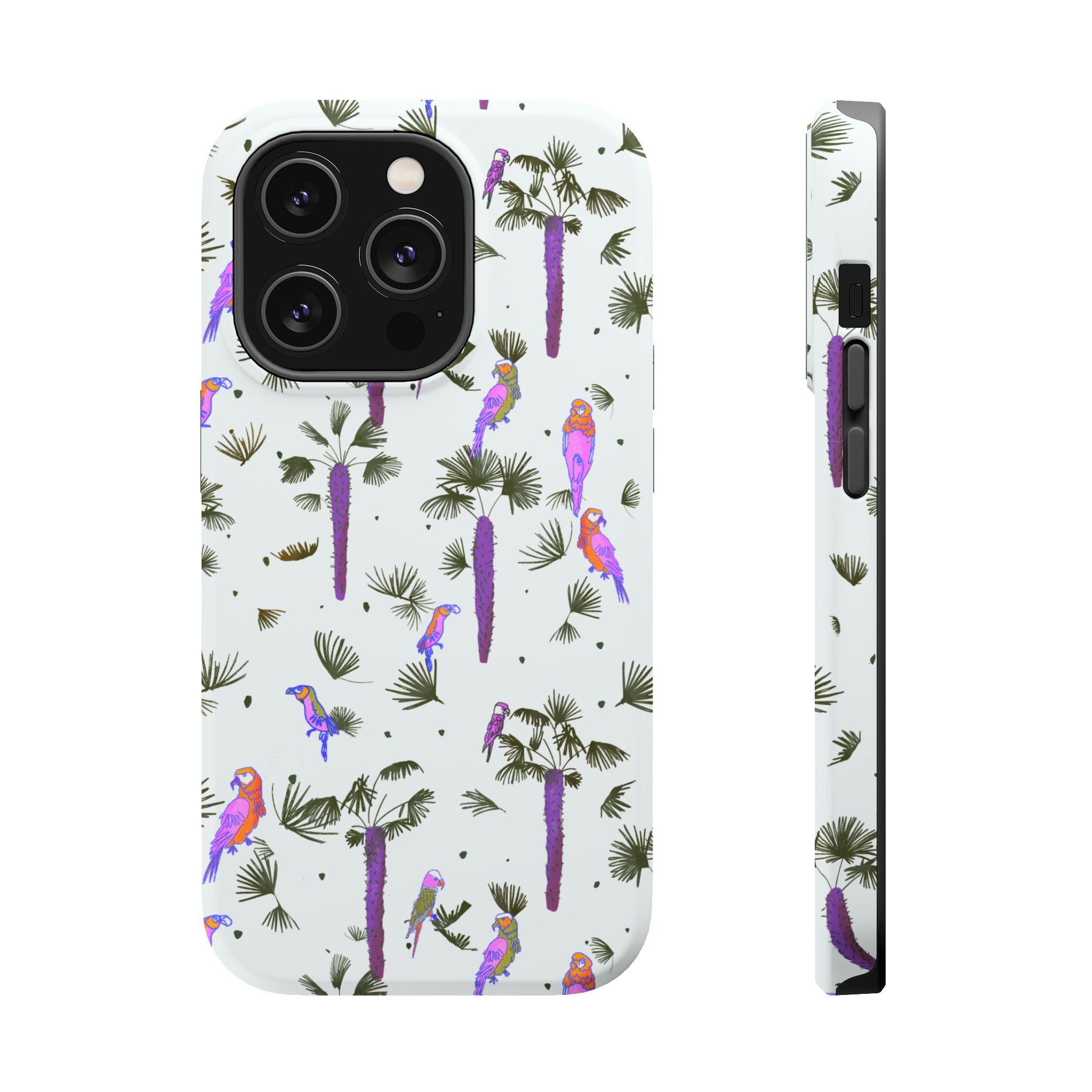 Tropical Paradise iPhone Case White