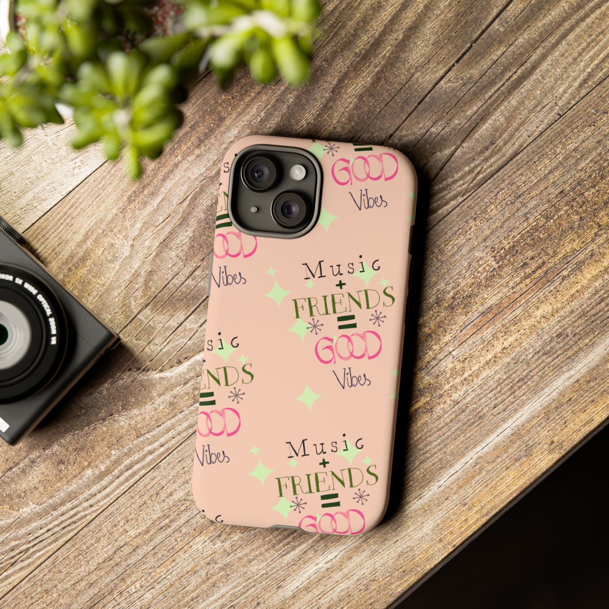 Good Vibes Case Peachy Bloom