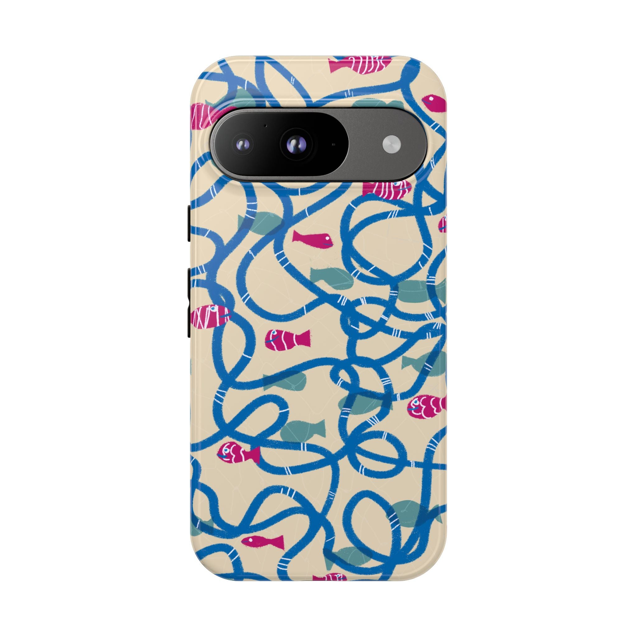 Good Catch – Coral Dance Tough Phone Case