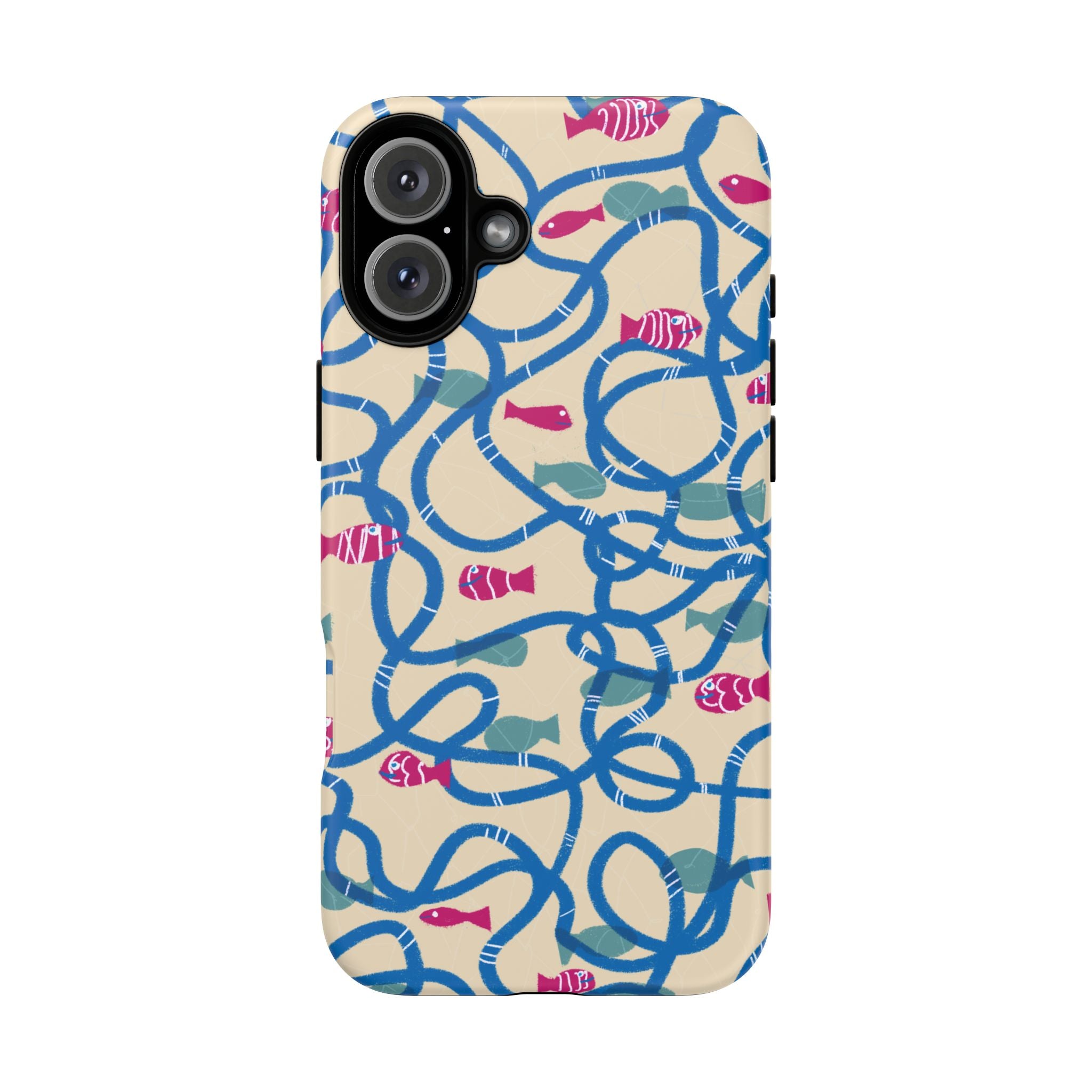 Good Catch – Coral Dance Tough Phone Case