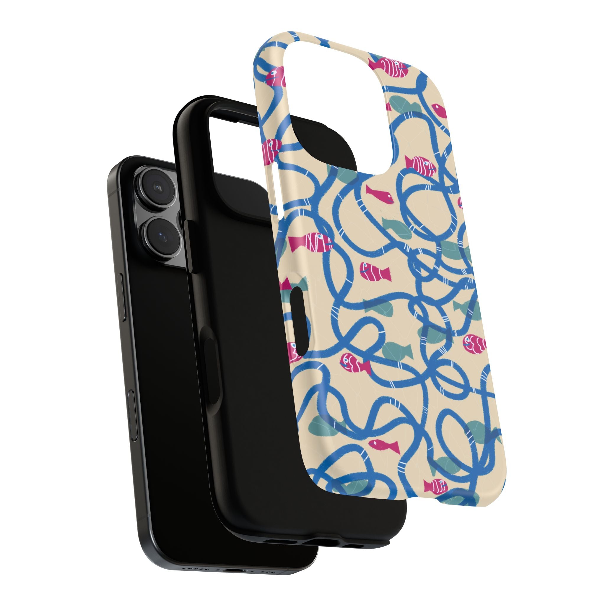 Good Catch – Coral Dance Tough Phone Case