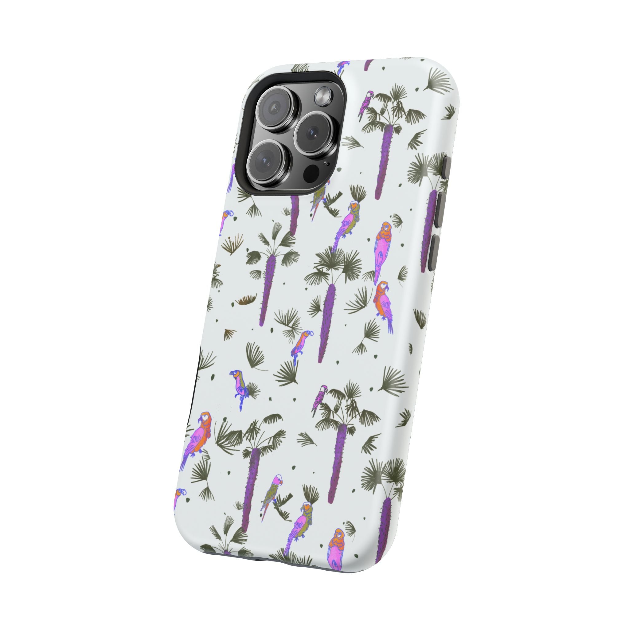 Tropical Paradise iPhone Case White