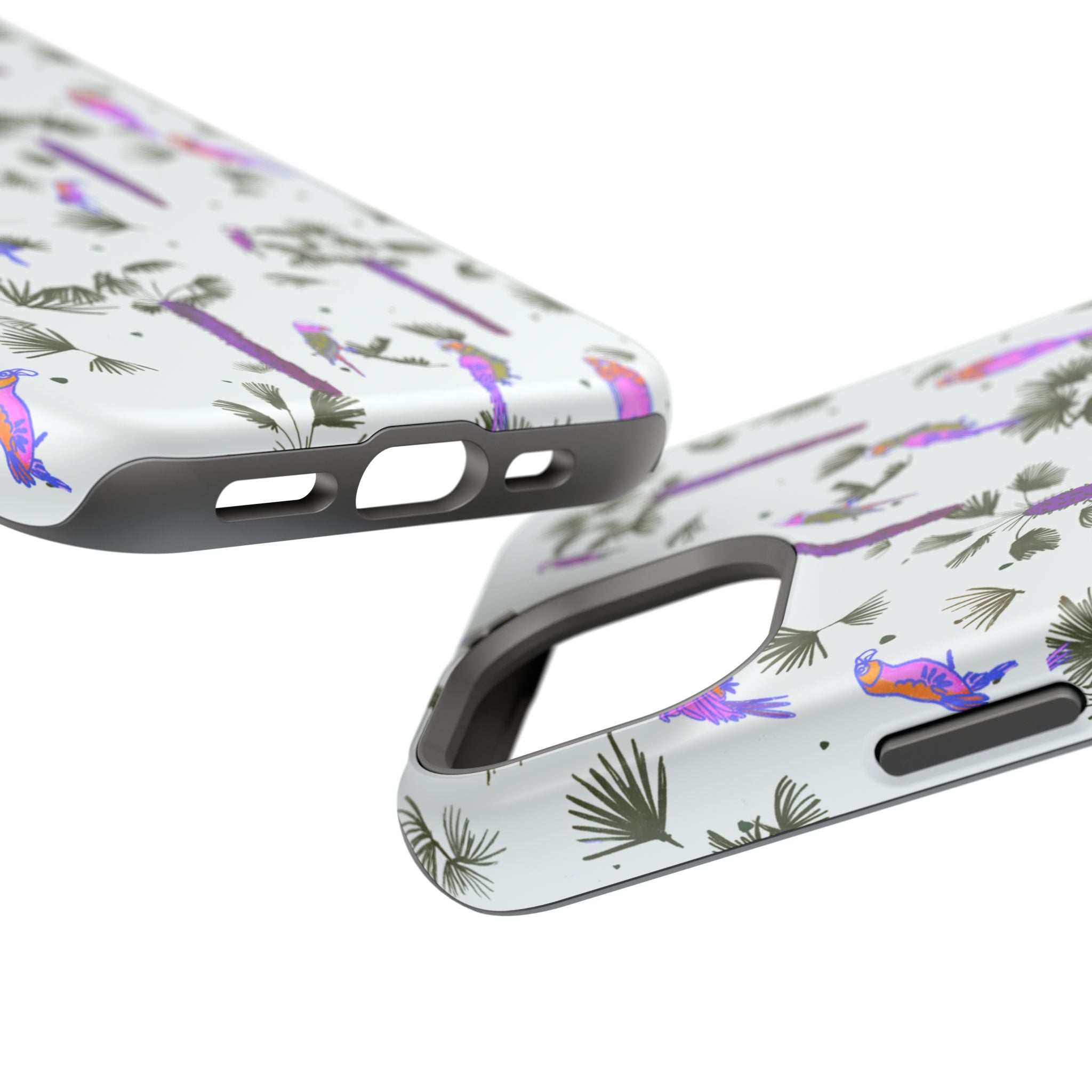 Tropical Paradise iPhone Case White