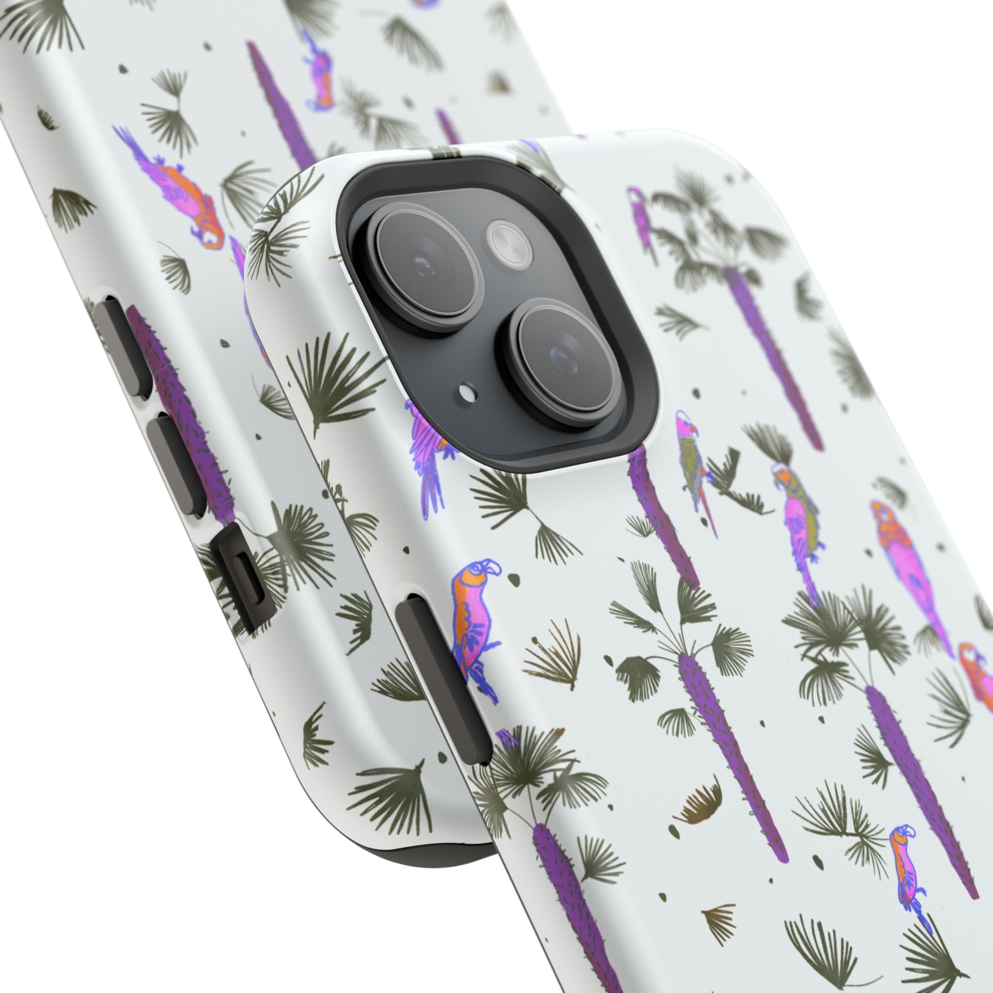 Tropical Paradise iPhone Case White
