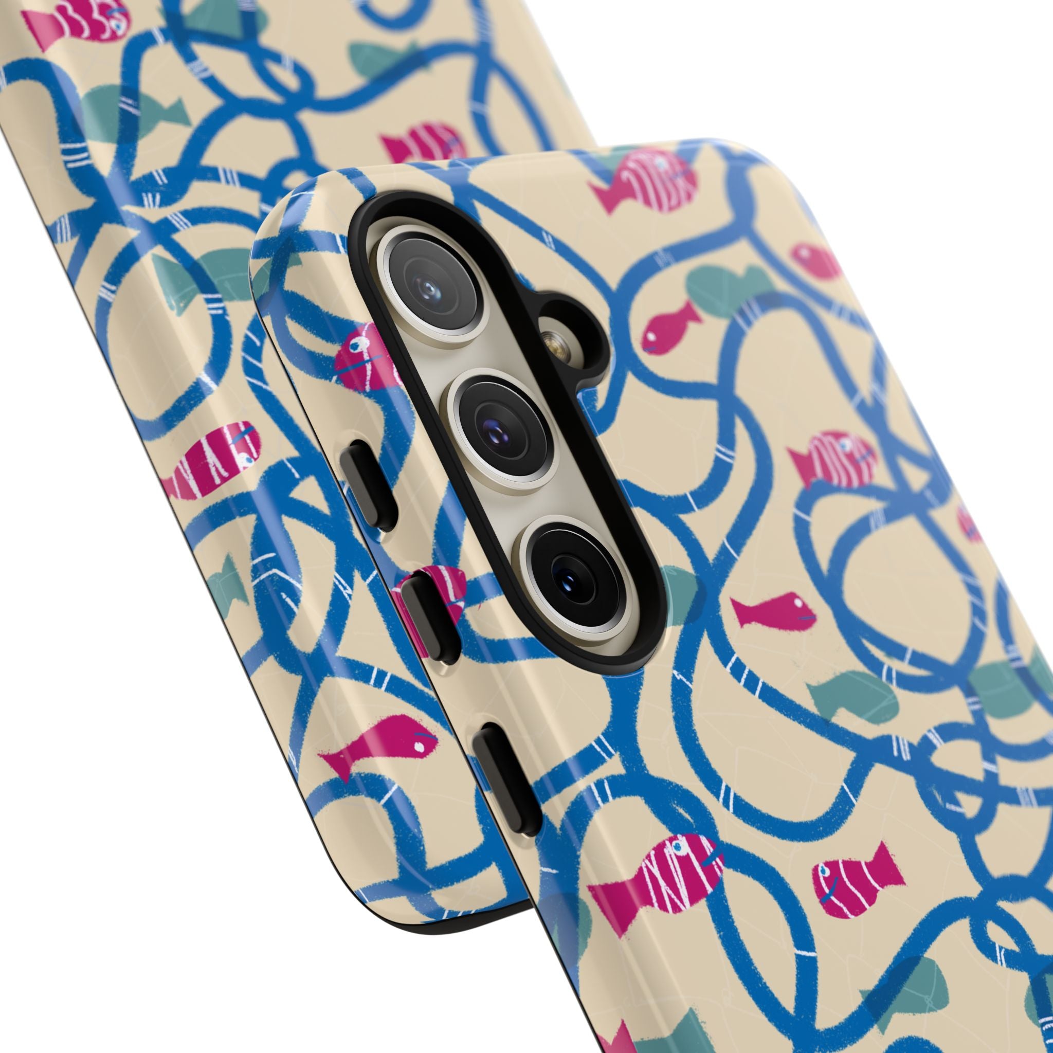 Good Catch – Coral Dance Tough Phone Case