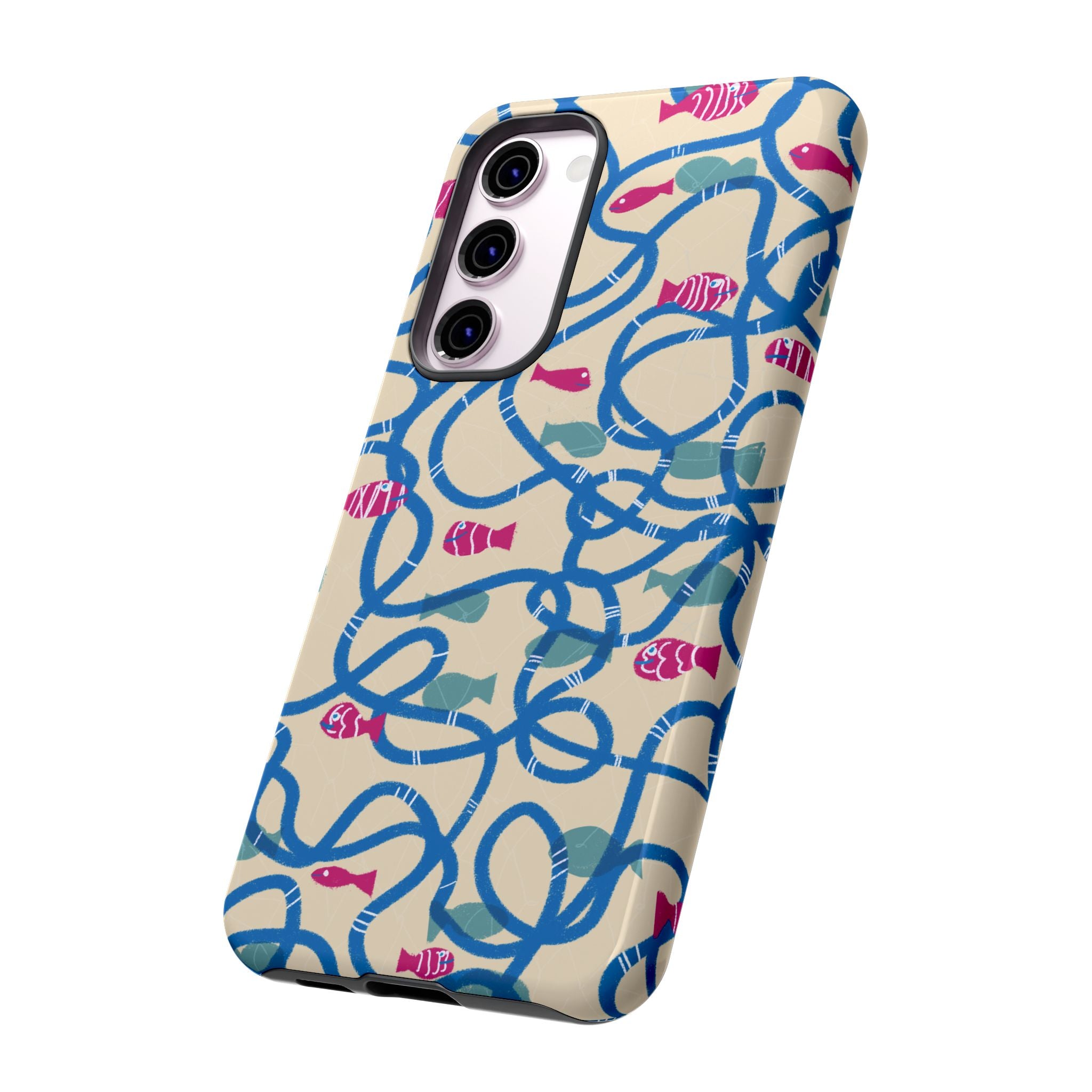 Good Catch – Coral Dance Tough Phone Case