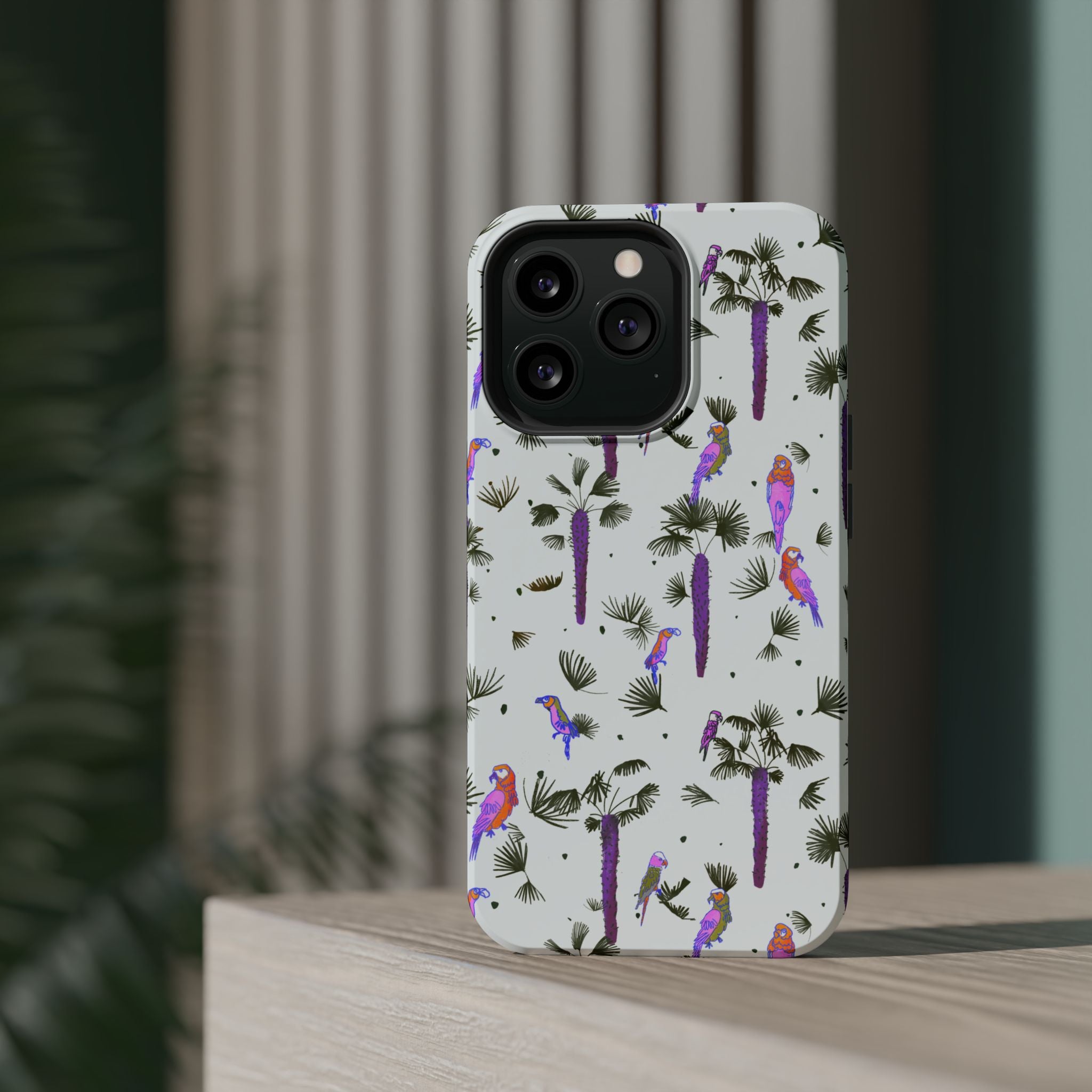Tropical Paradise iPhone Case White