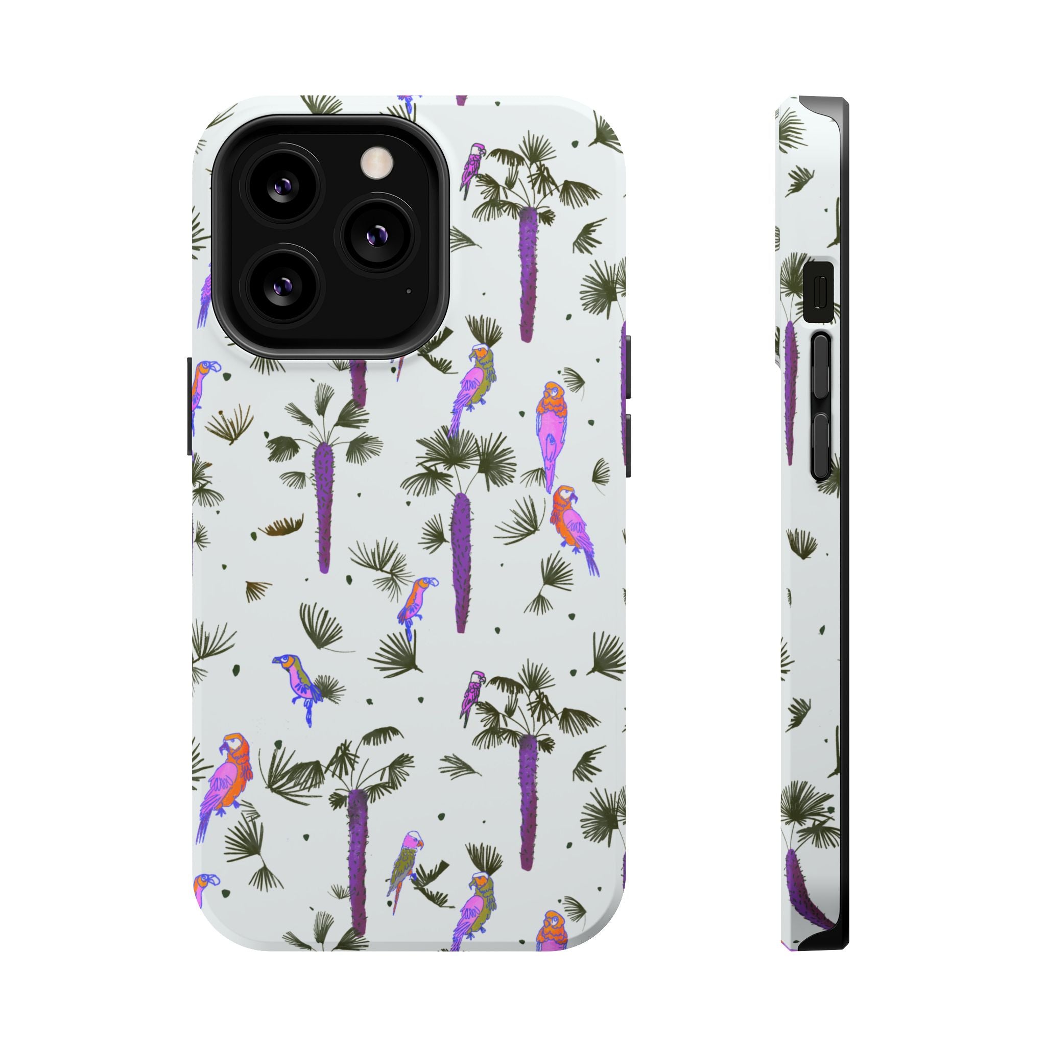 Tropical Paradise iPhone Case White