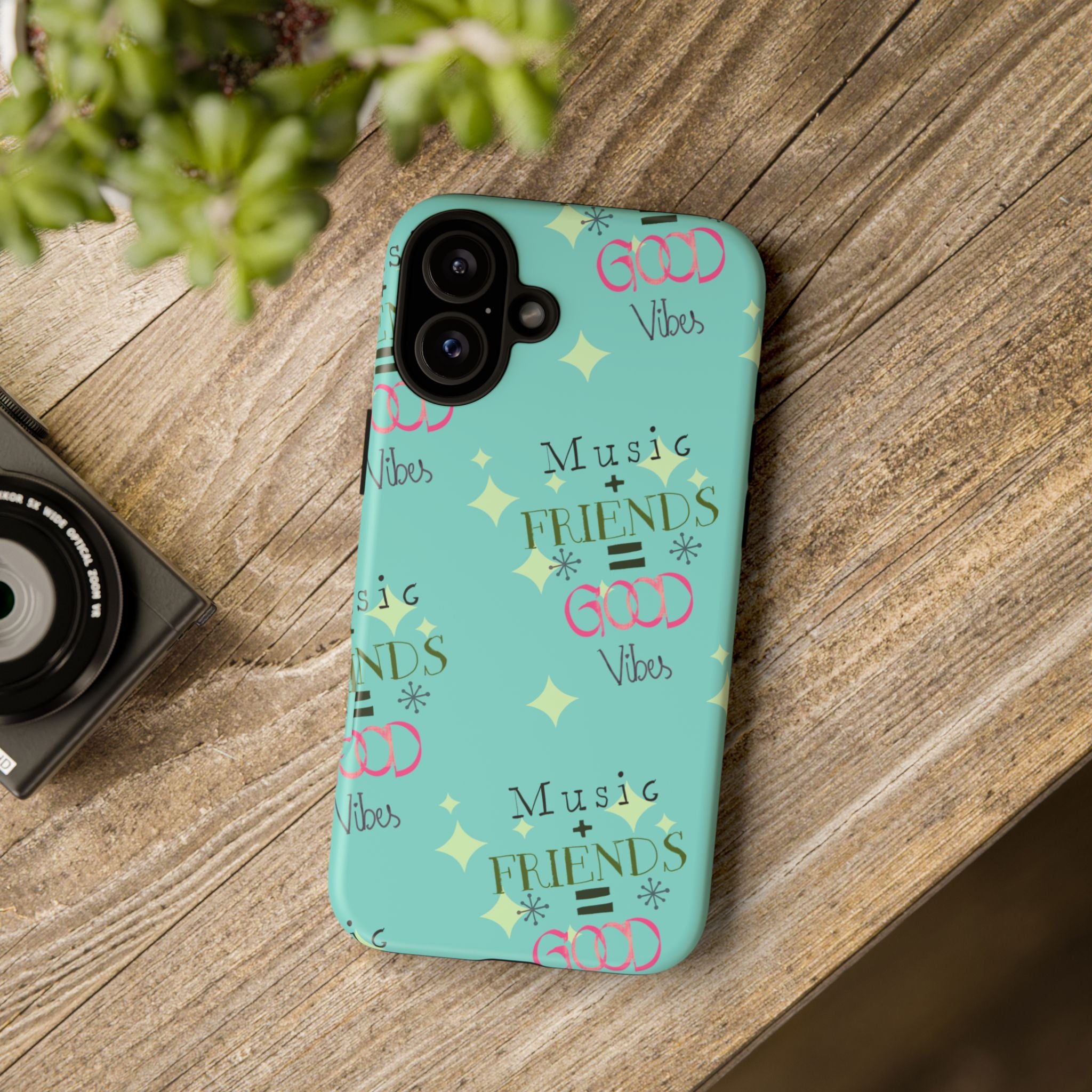 Good Vibes Case Mint Party