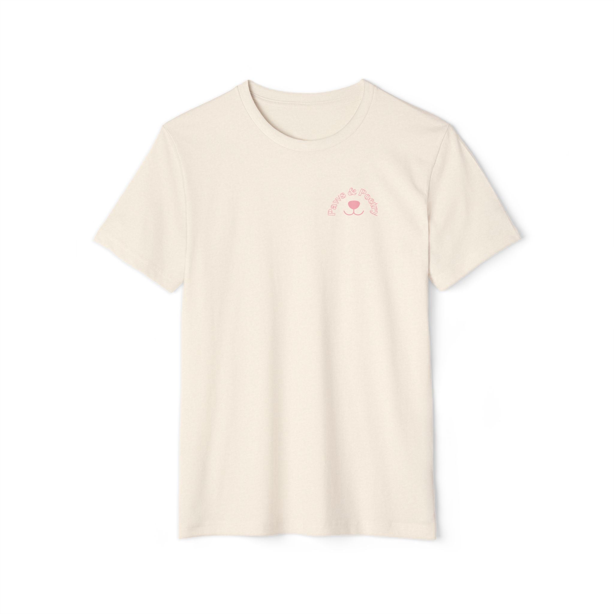 Paws & Poetry – Eco Unisex T-Shirt