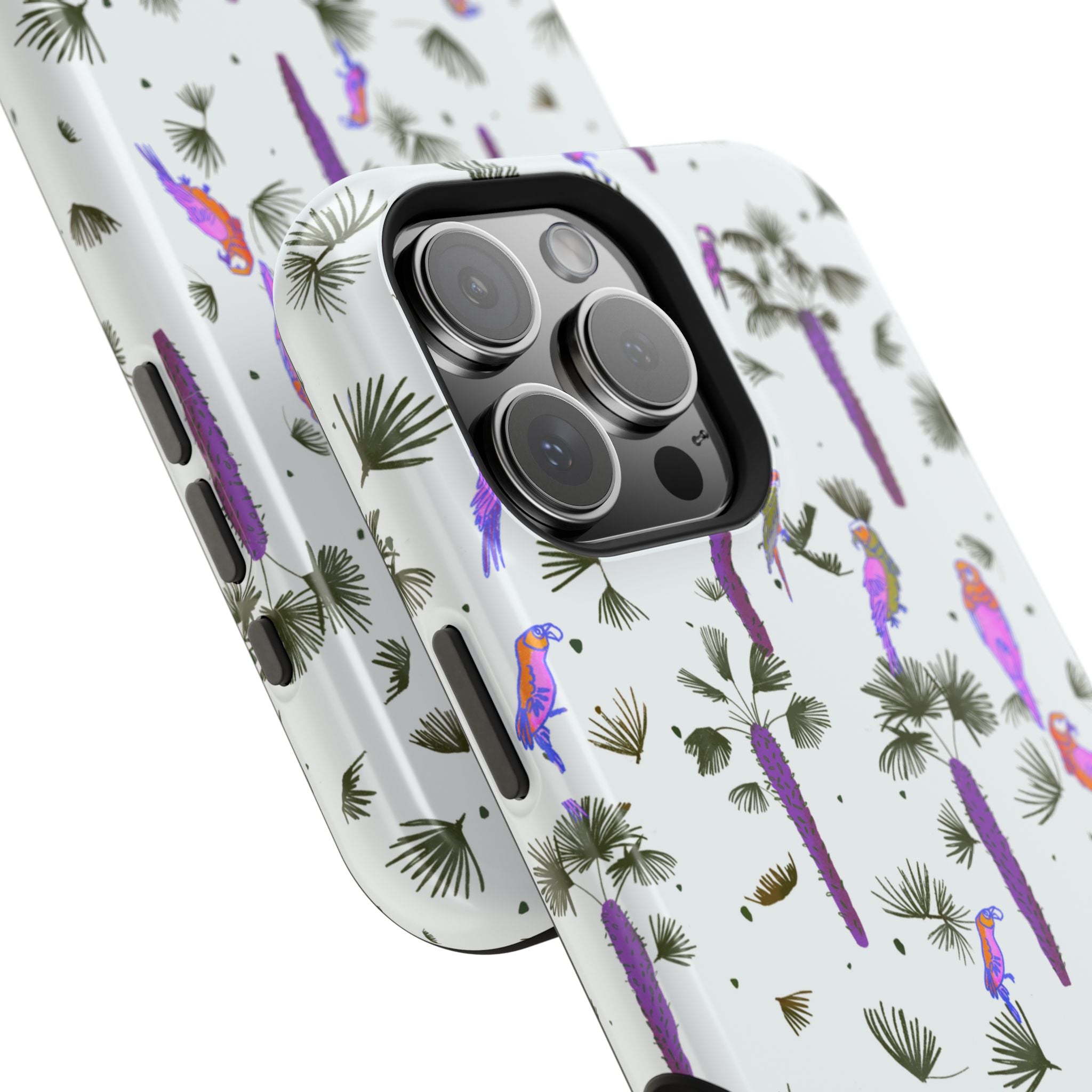 Tropical Paradise iPhone Case White