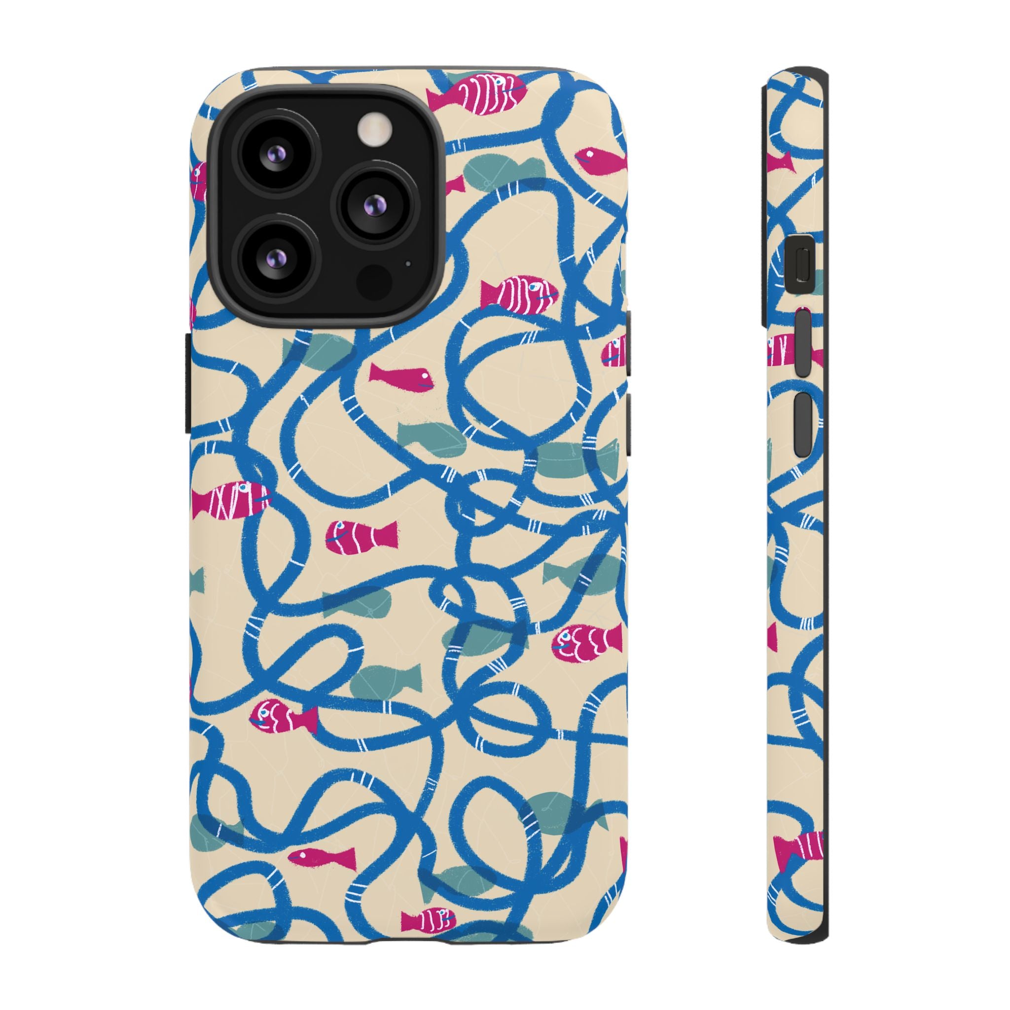 Good Catch – Coral Dance Tough Phone Case