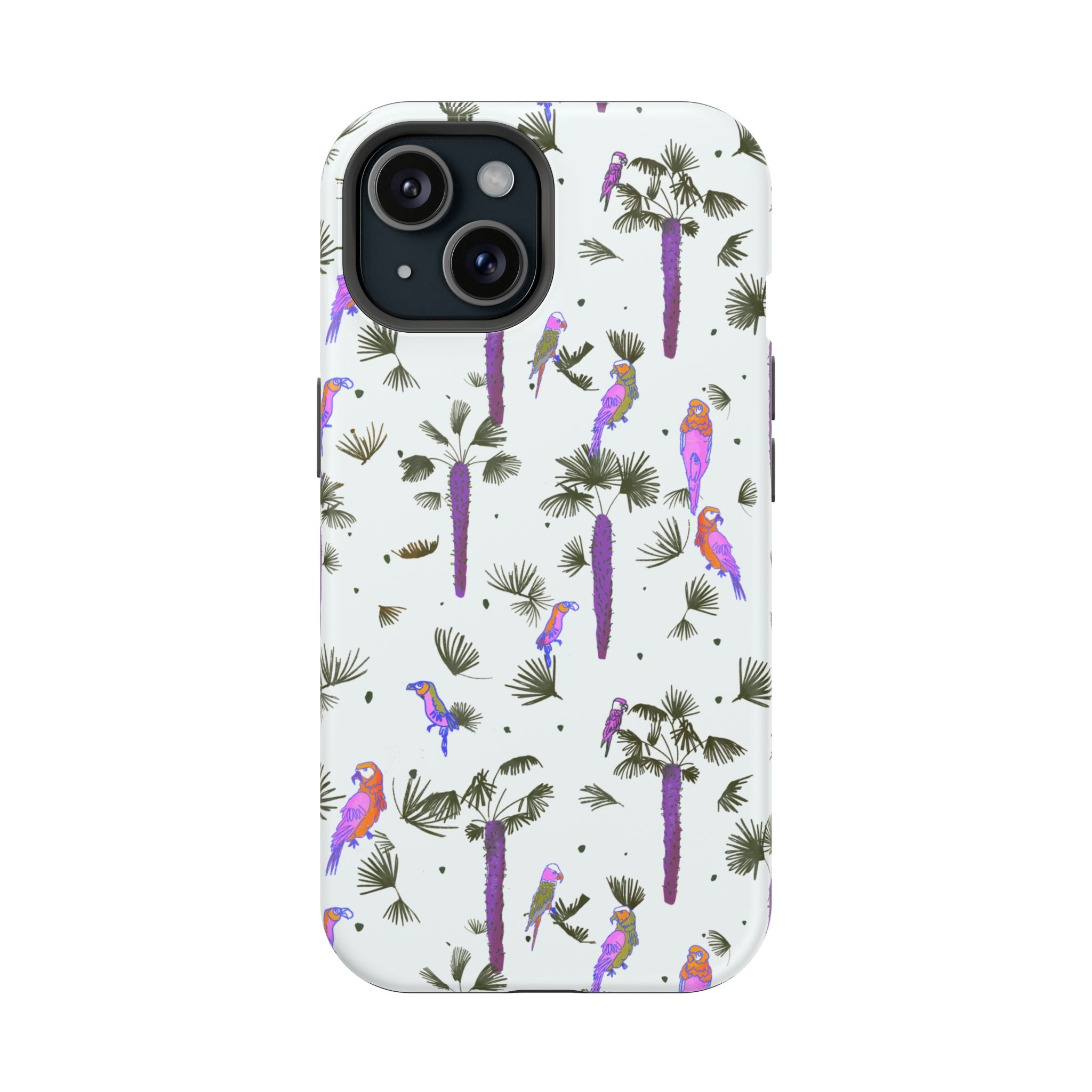 Tropical Paradise iPhone Case White