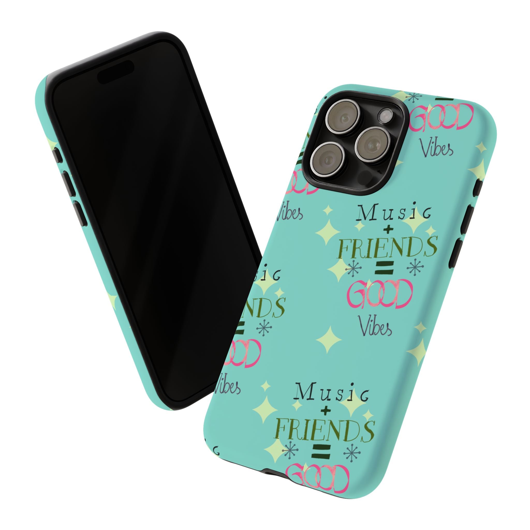 Good Vibes Case Mint Party