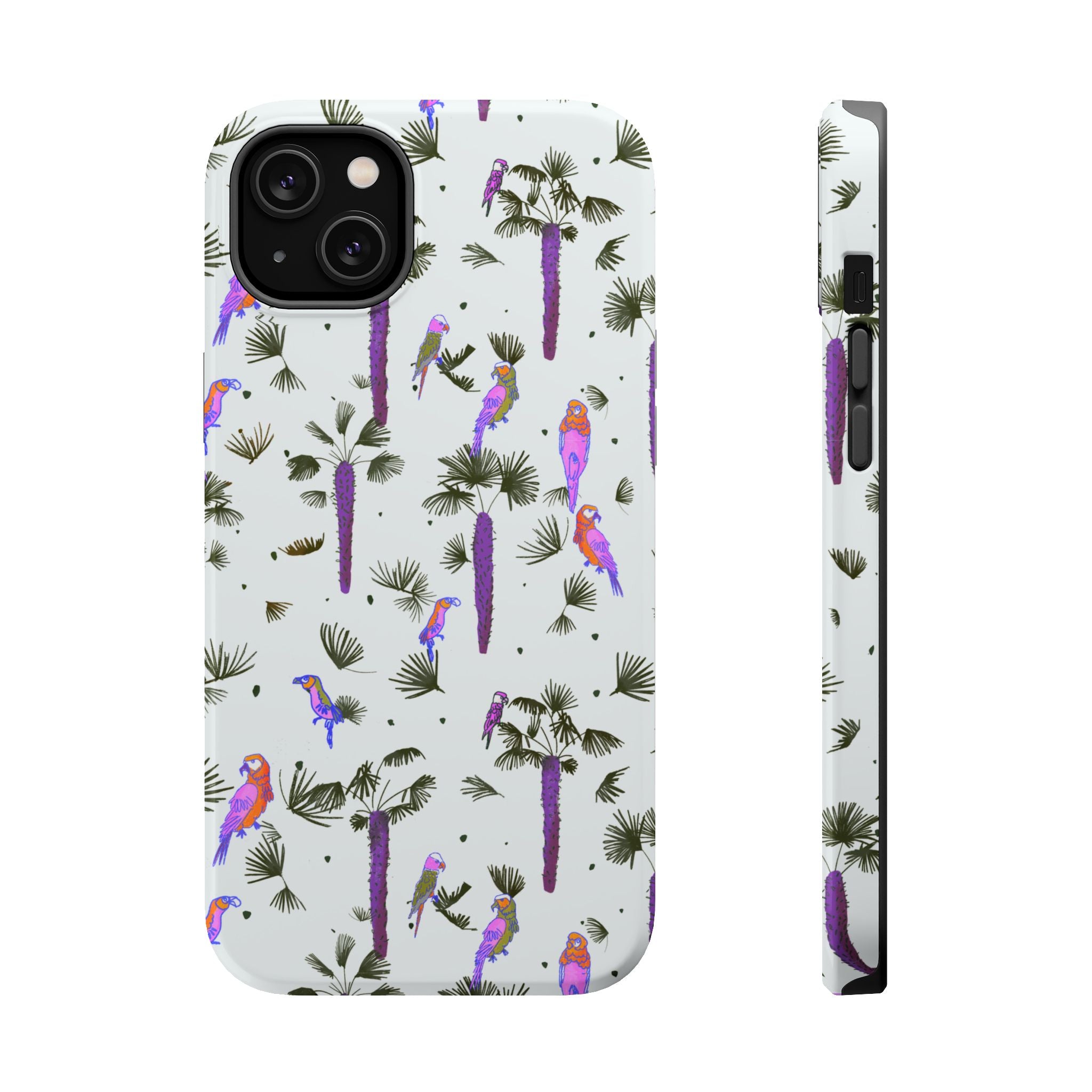 Tropical Paradise iPhone Case White