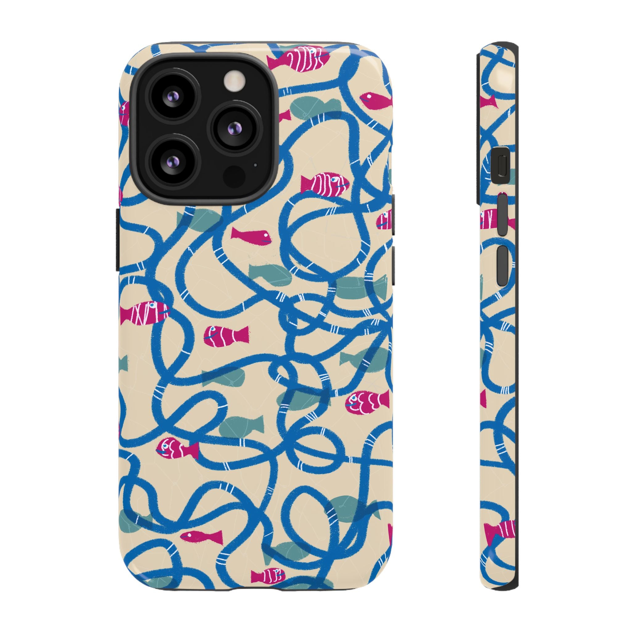 Good Catch – Coral Dance Tough Phone Case