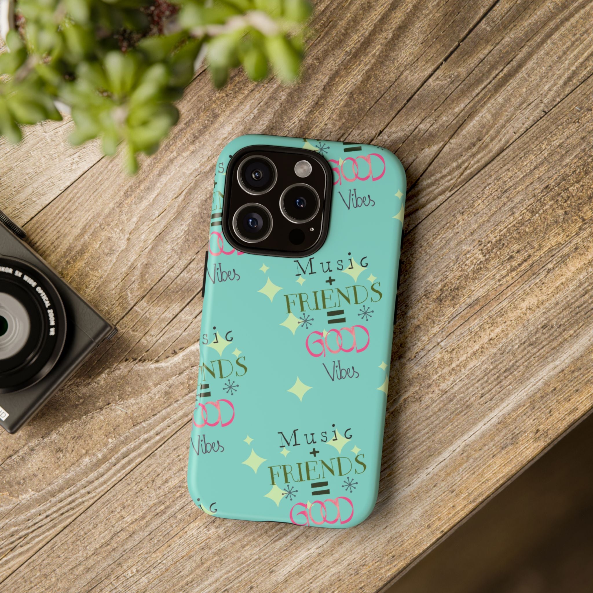 Good Vibes Case Mint Party