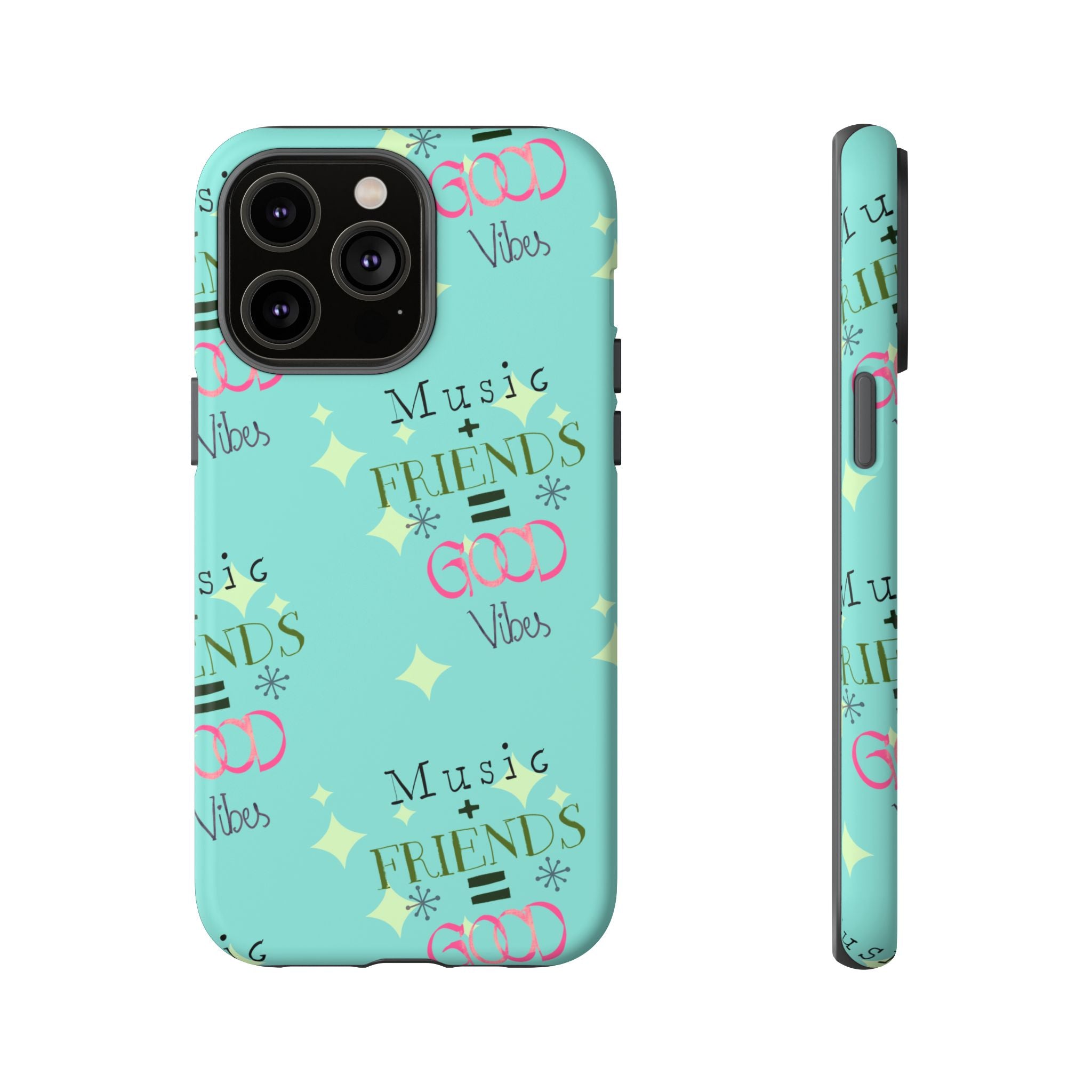 Good Vibes Case Mint Party