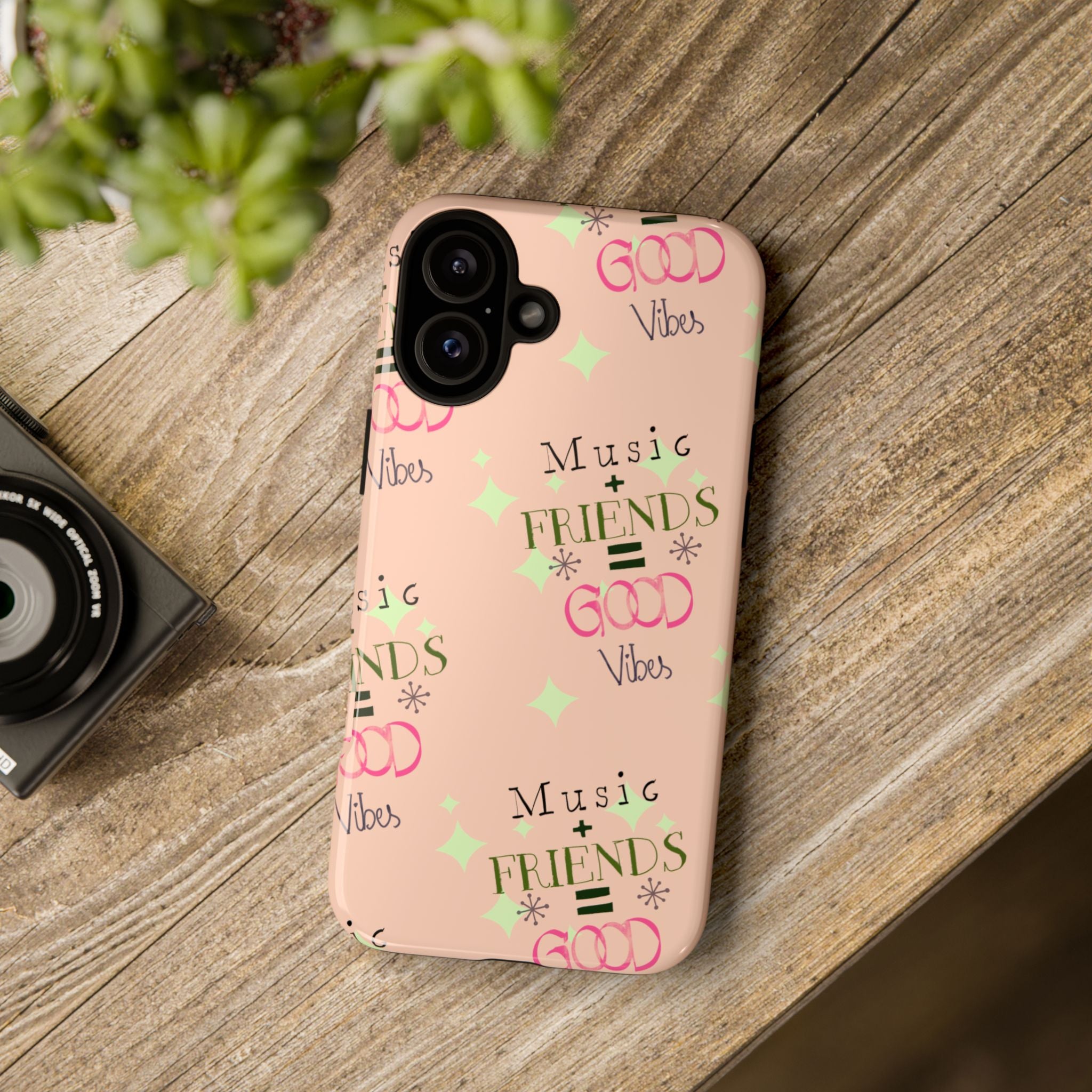 Good Vibes Case Peachy Bloom