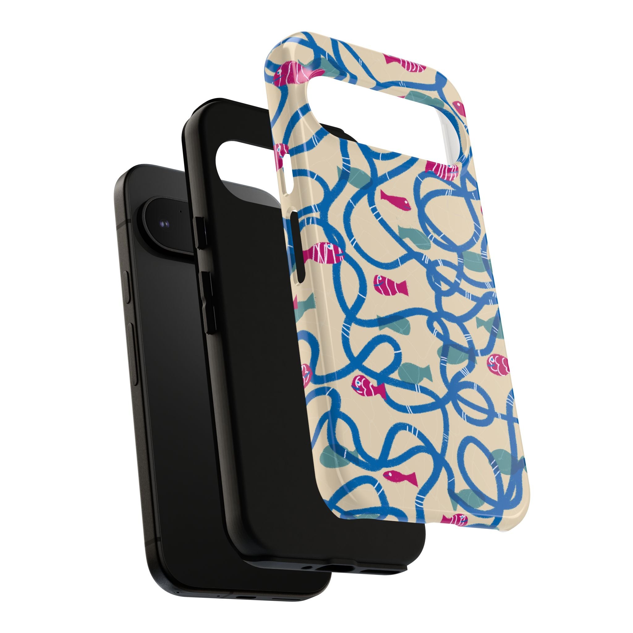 Good Catch – Coral Dance Tough Phone Case