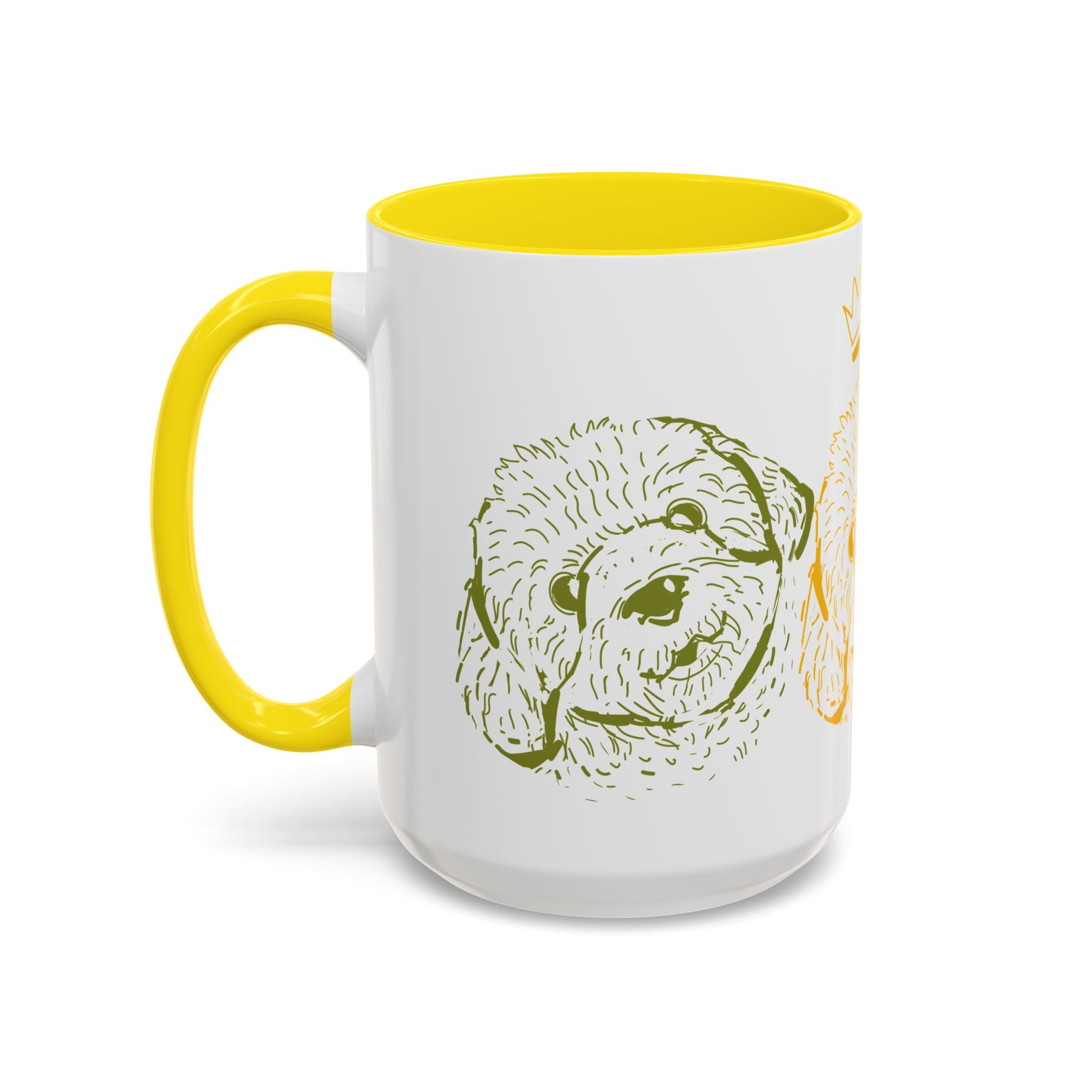 Ares The Maltese Yellow - Coffee Mug -11oz & 15oz
