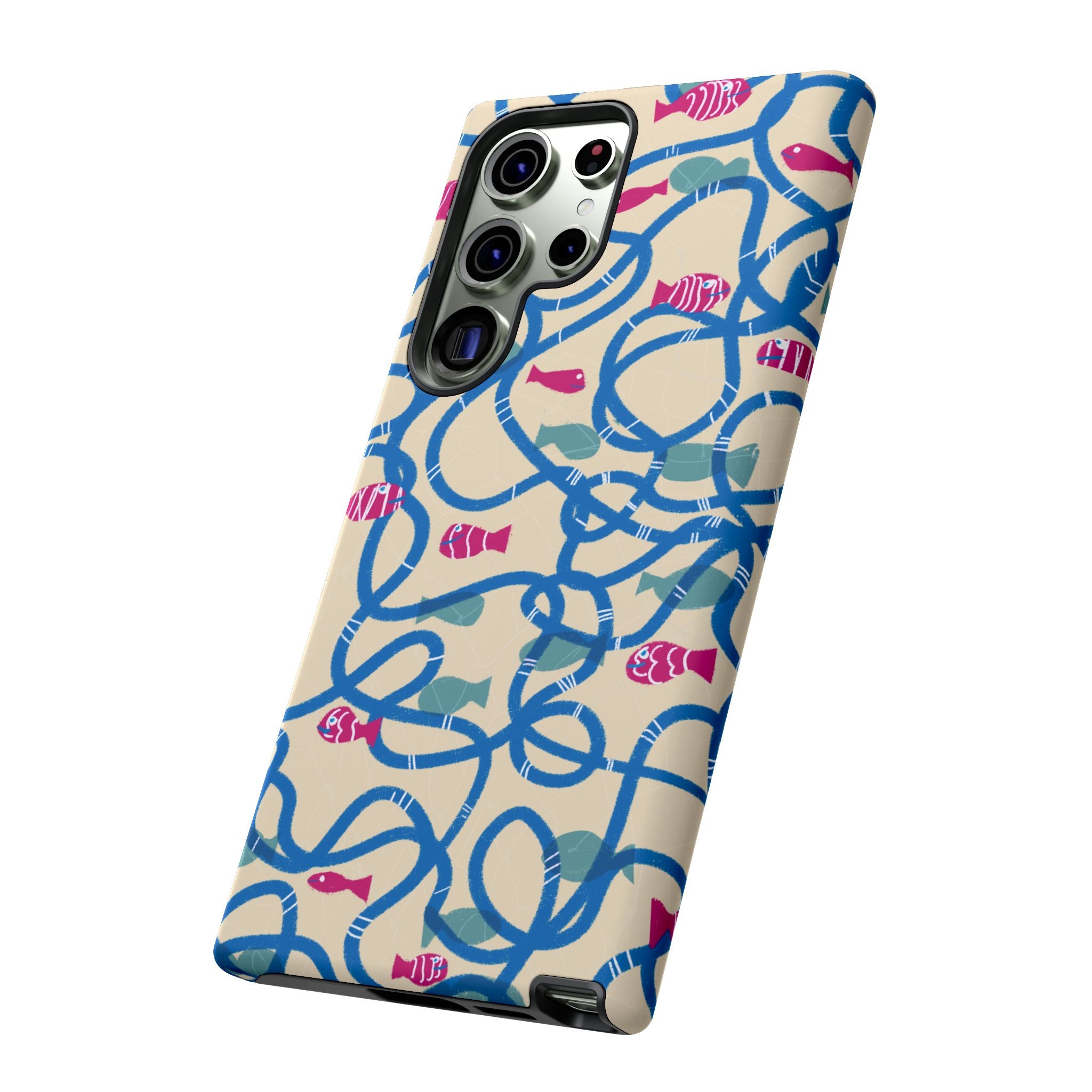 Good Catch – Coral Dance Tough Phone Case